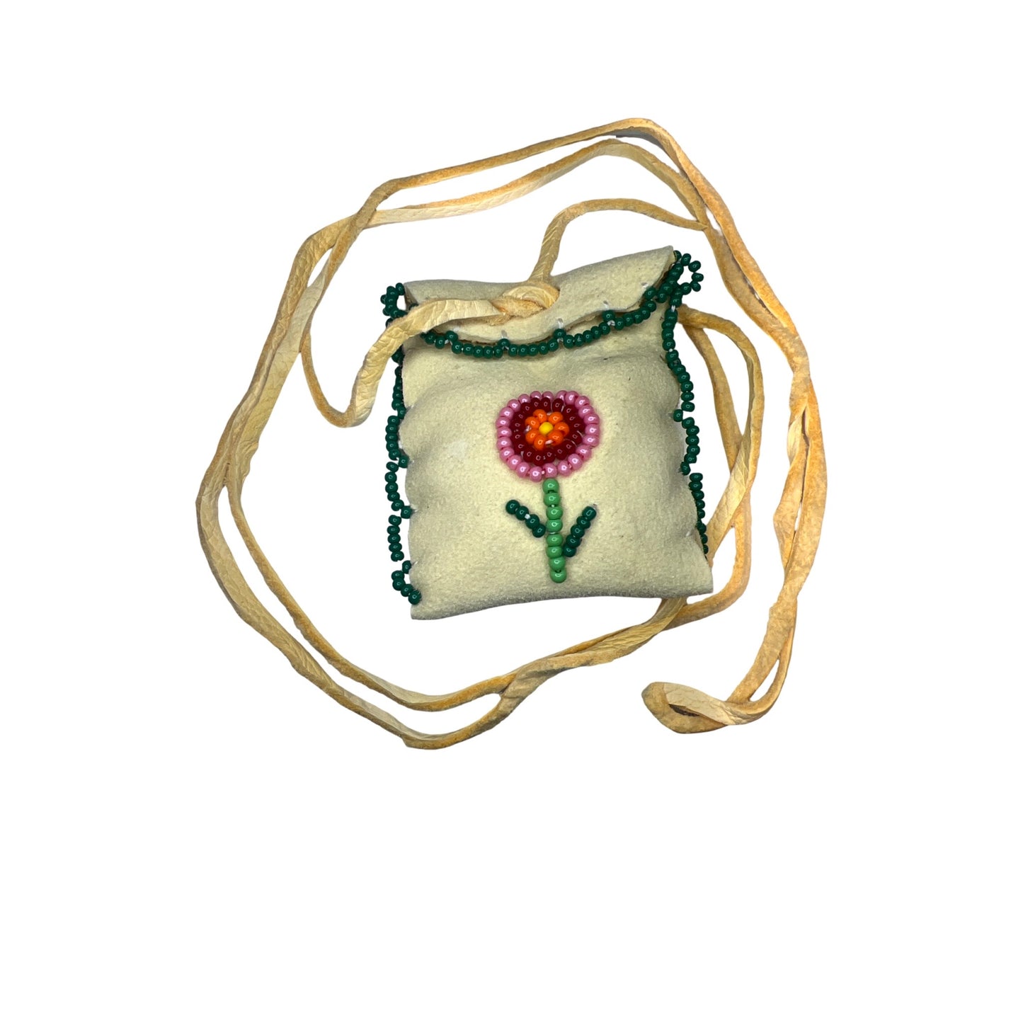 CLM Beaded Medicine Pouch