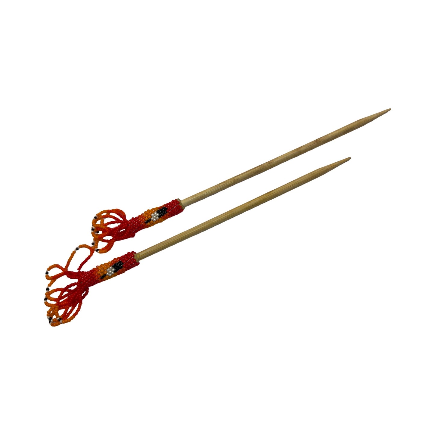 DLB 7" Beaded Hair Sticks