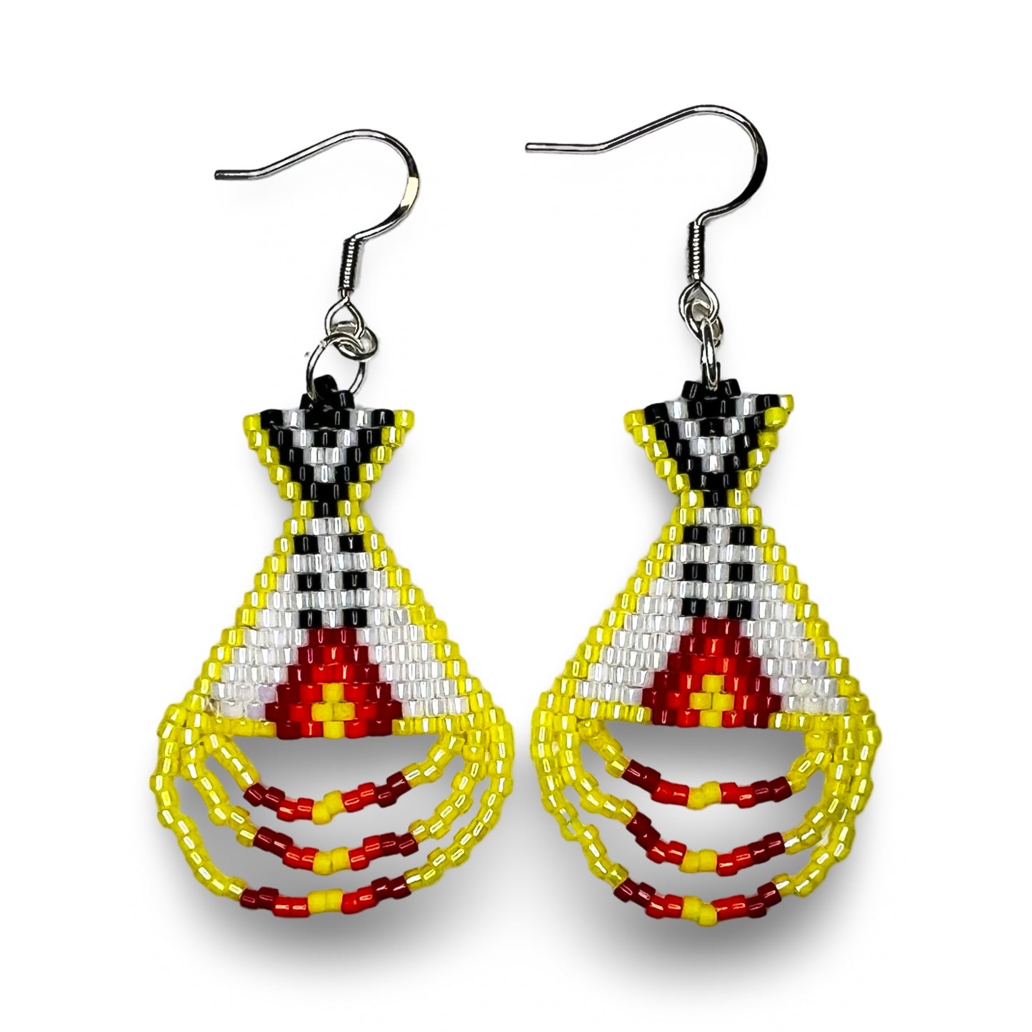 MirRC Beaded Tipi Earrings