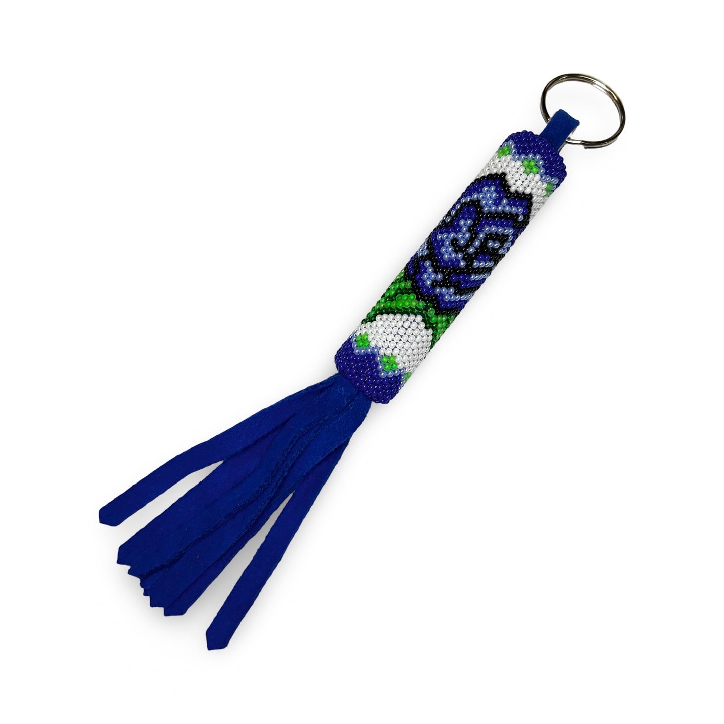 DR Beaded Keychain