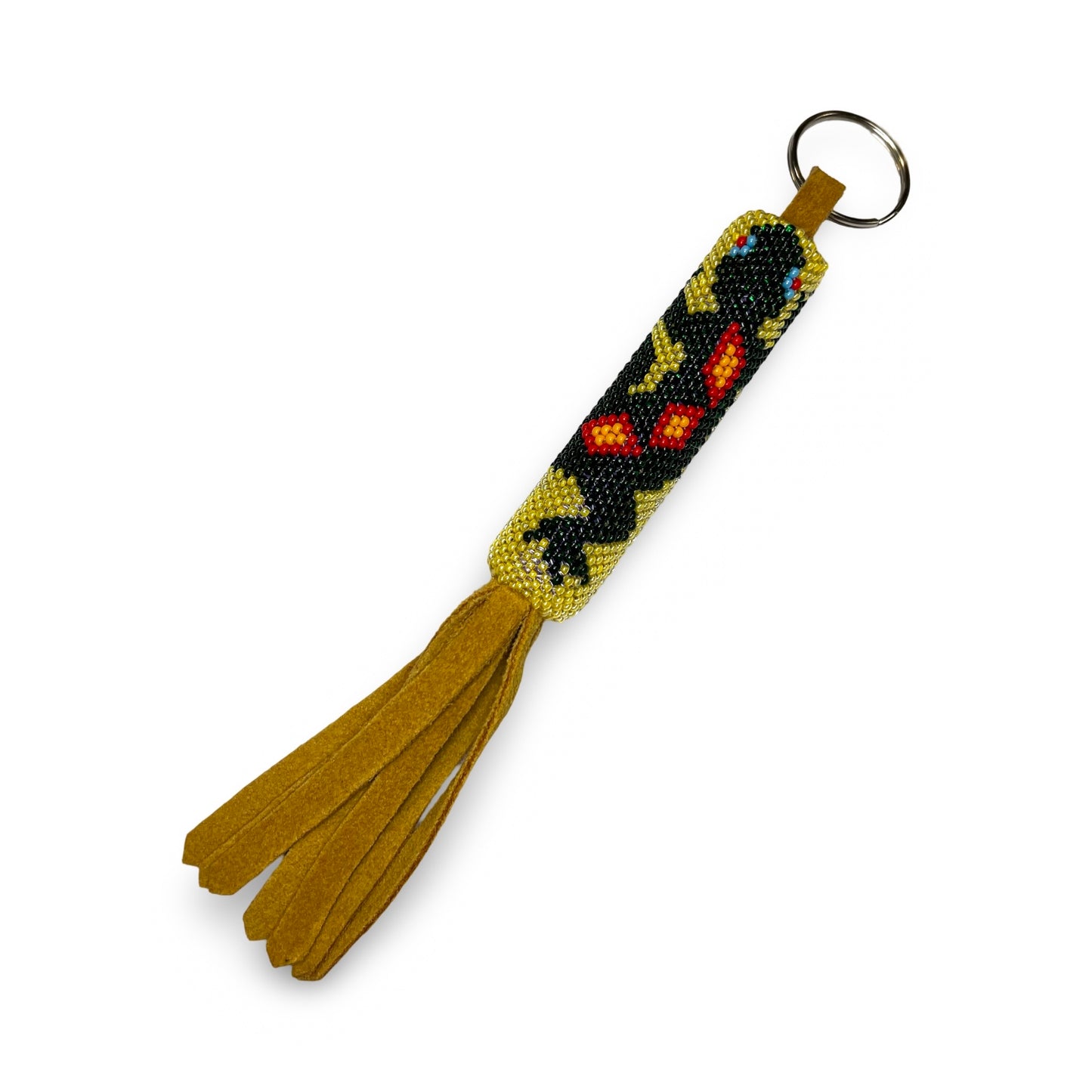 DR Beaded Keychain