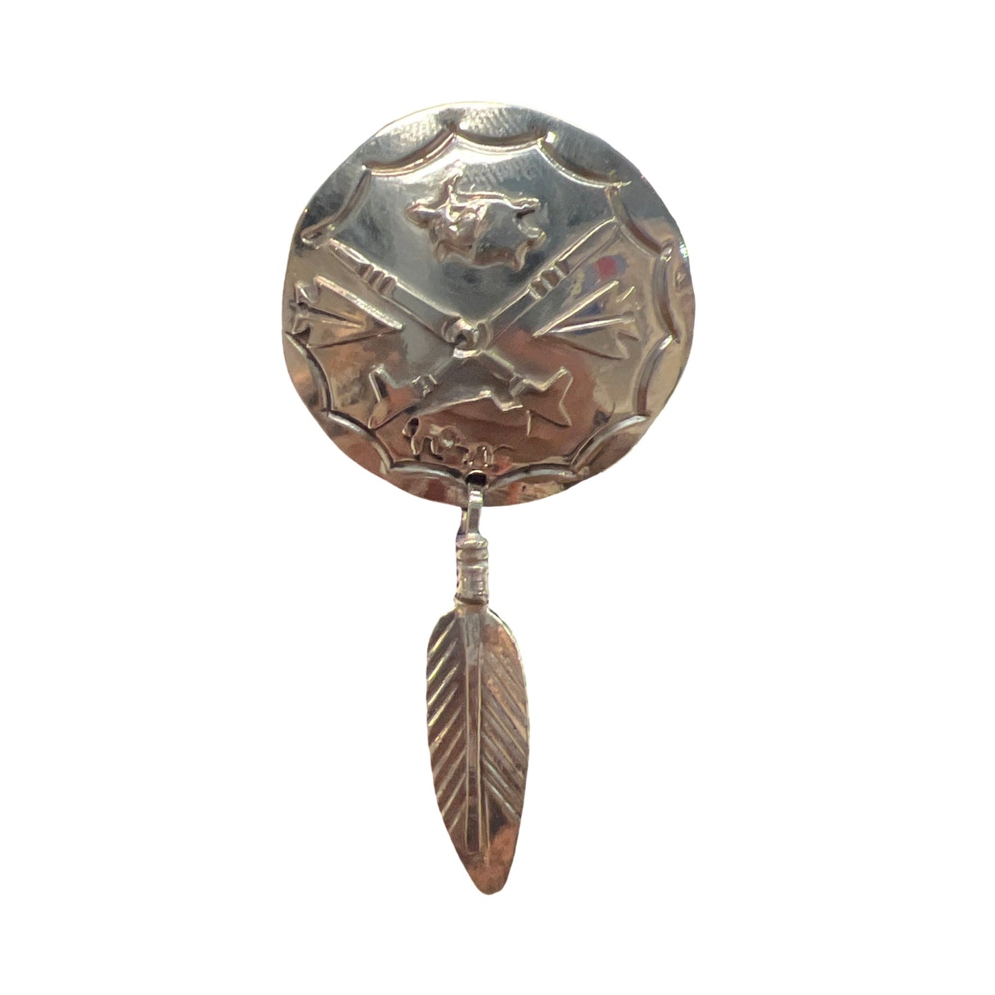MZ Medium Shield Hat Pin