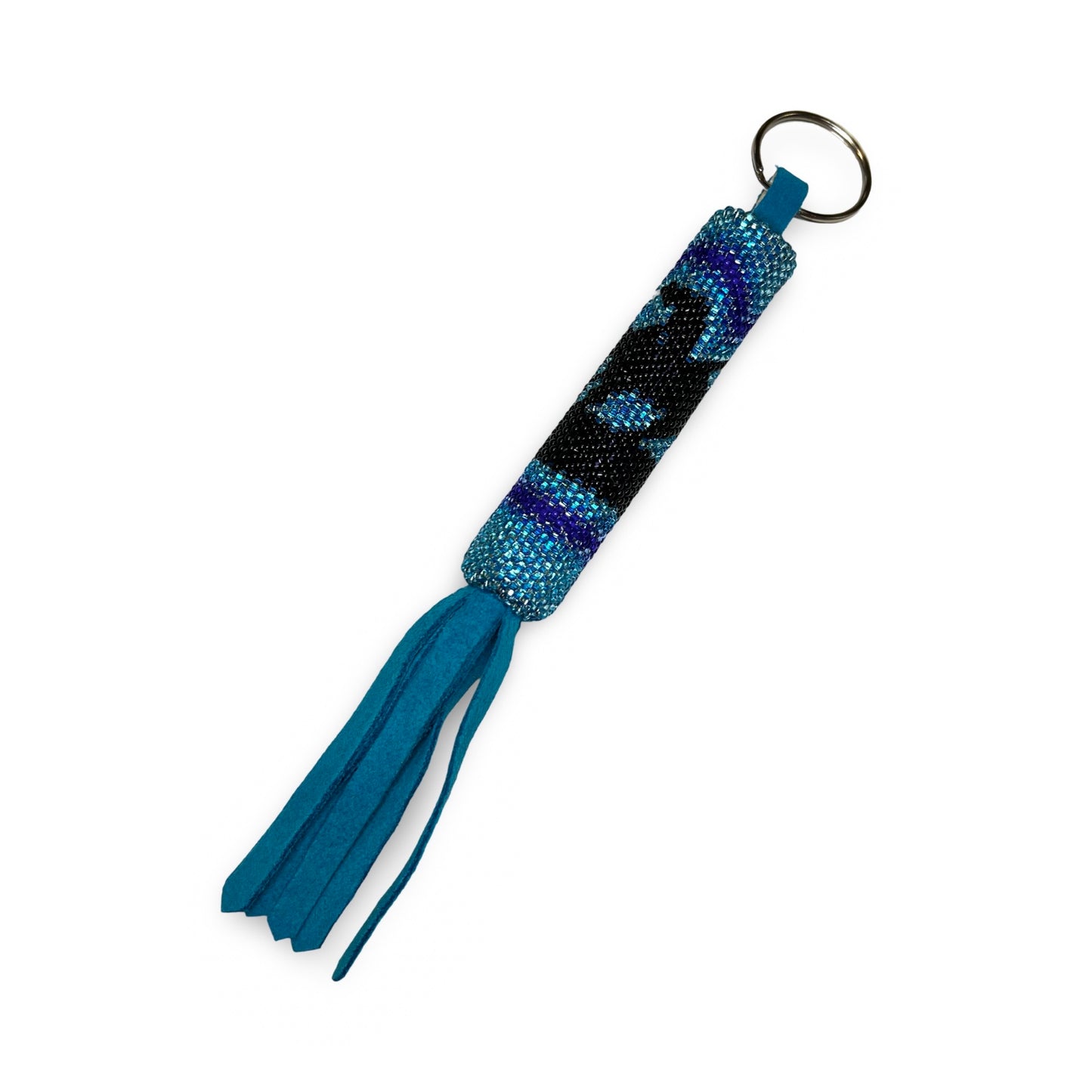 DR Beaded Keychain
