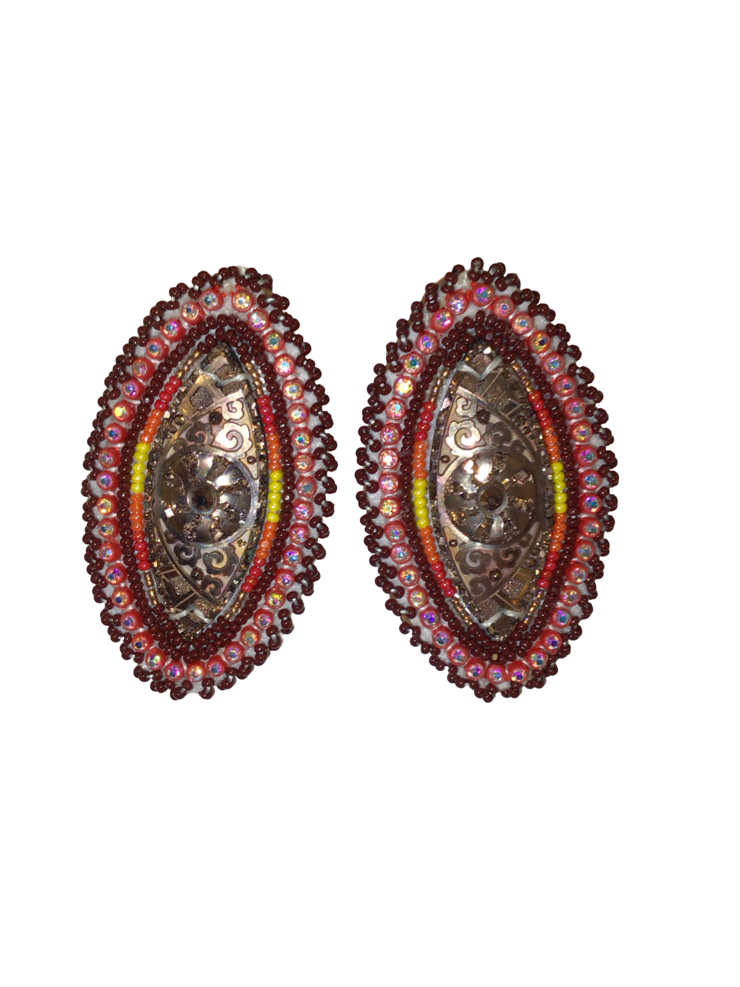 CNH Beaded Cab Earrings
