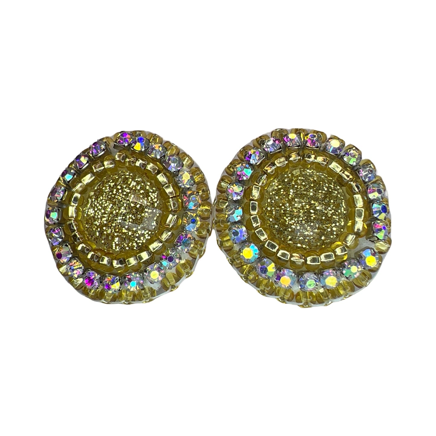 MH Beaded Stud Earrings
