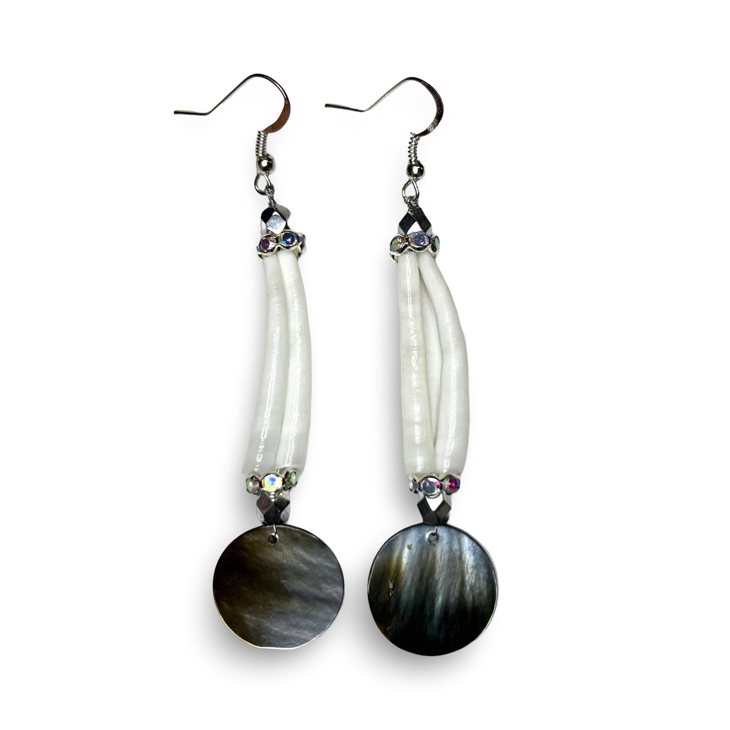 LLI MoP Dentalium Earrings