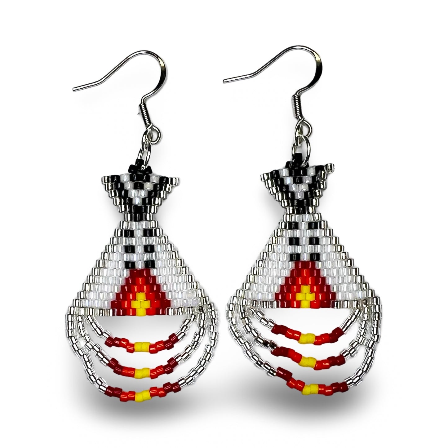MirRC Beaded Tipi Earrings
