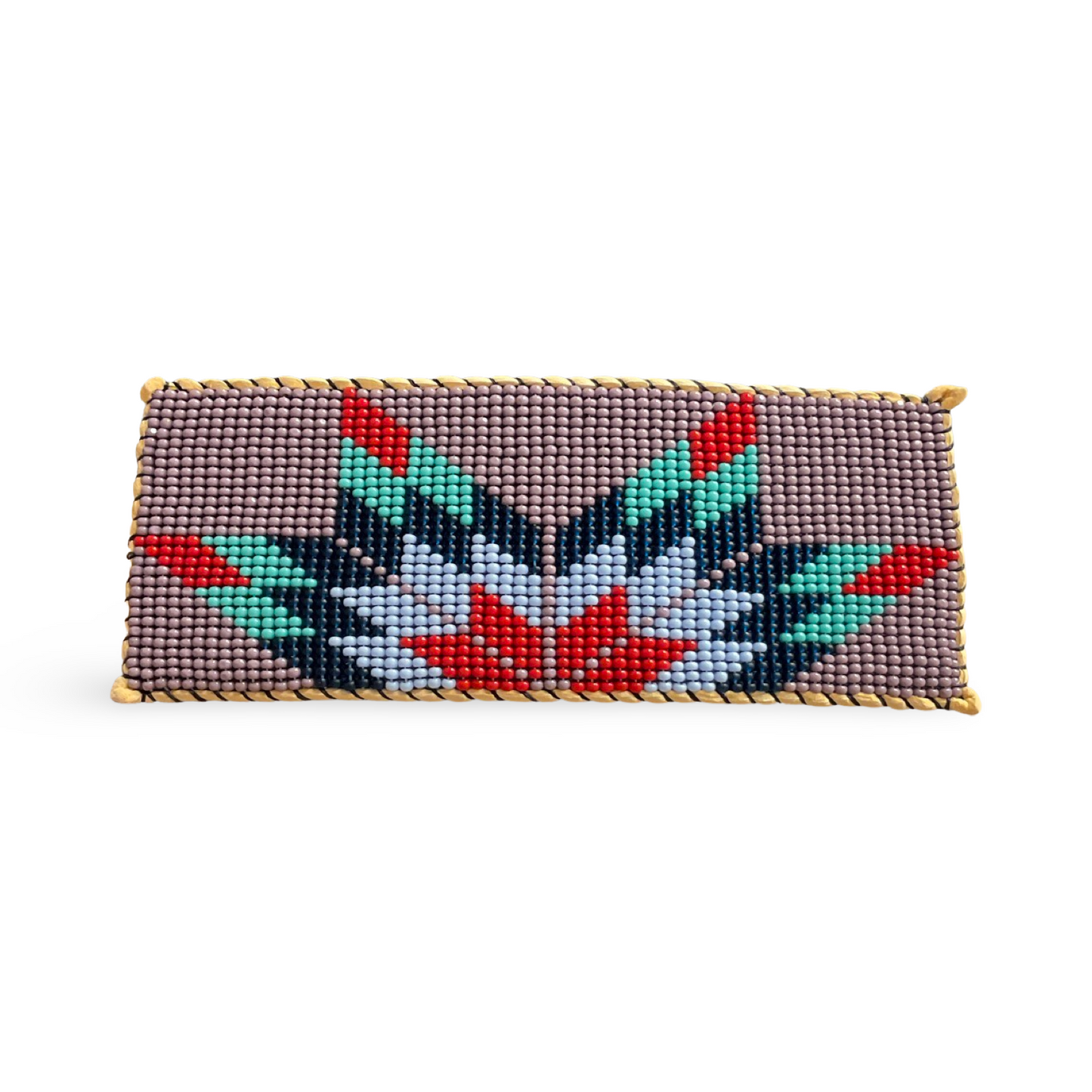 BJ Large Beaded Barrettes