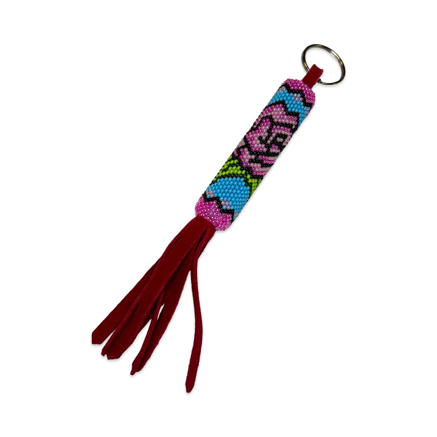 DR Beaded Keychain