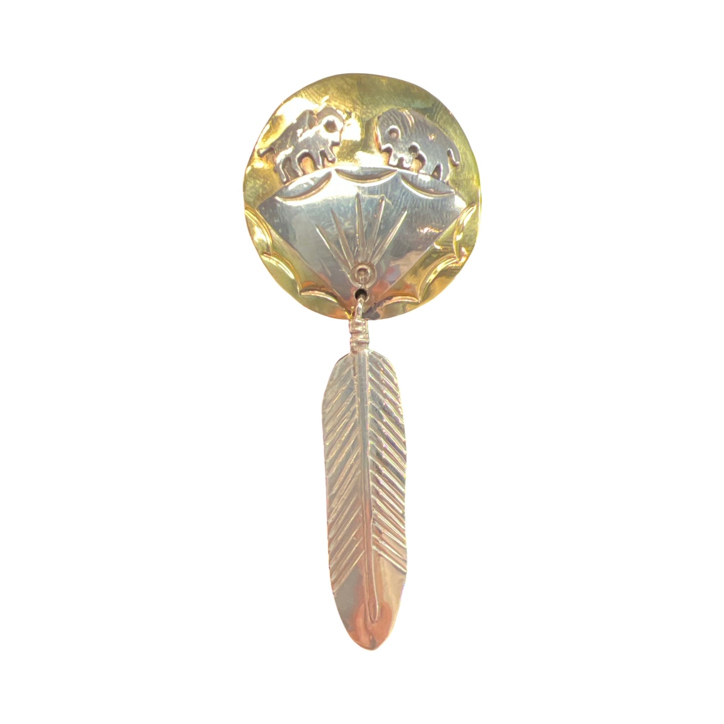 MZ Medium Shield Hat Pin