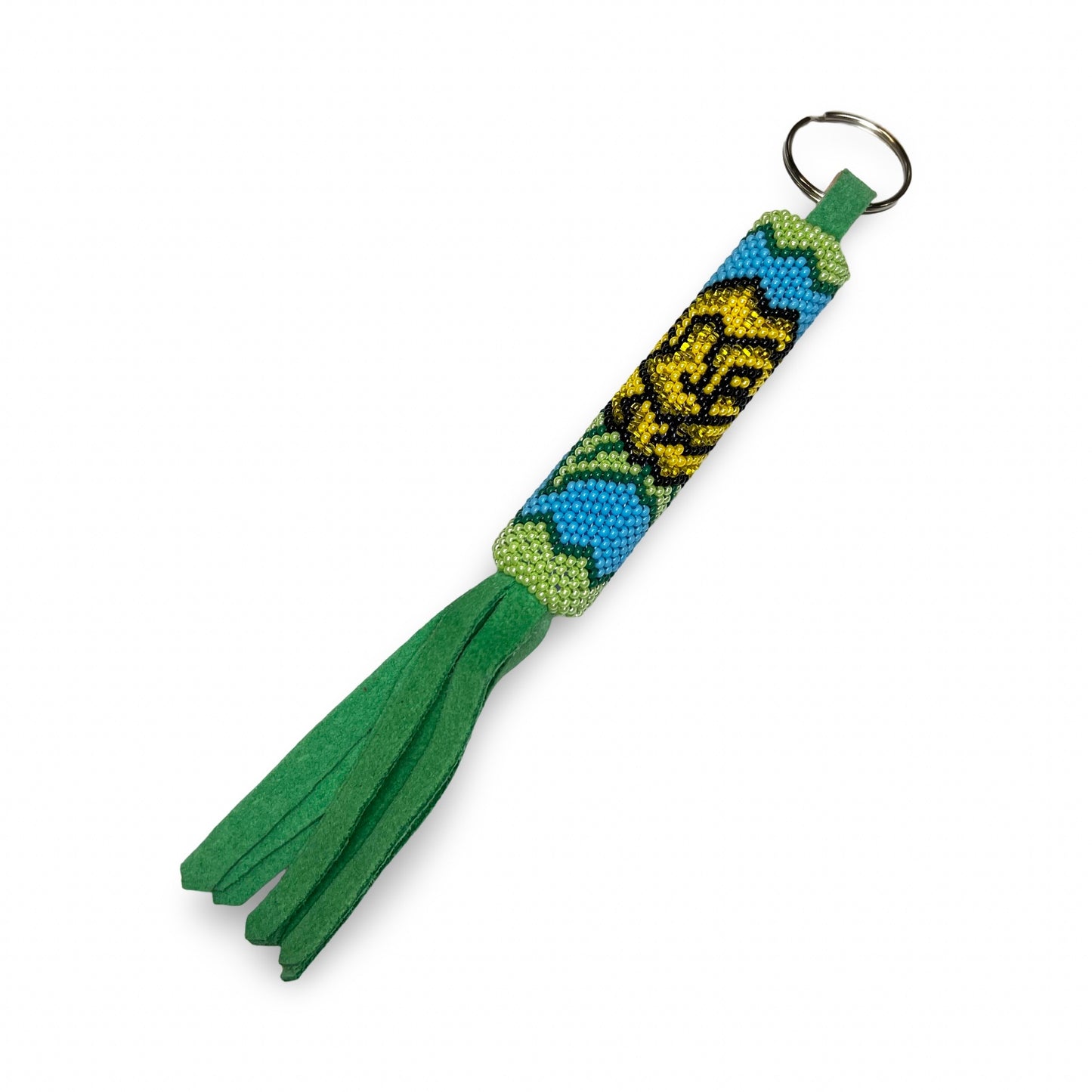DR Beaded Keychain
