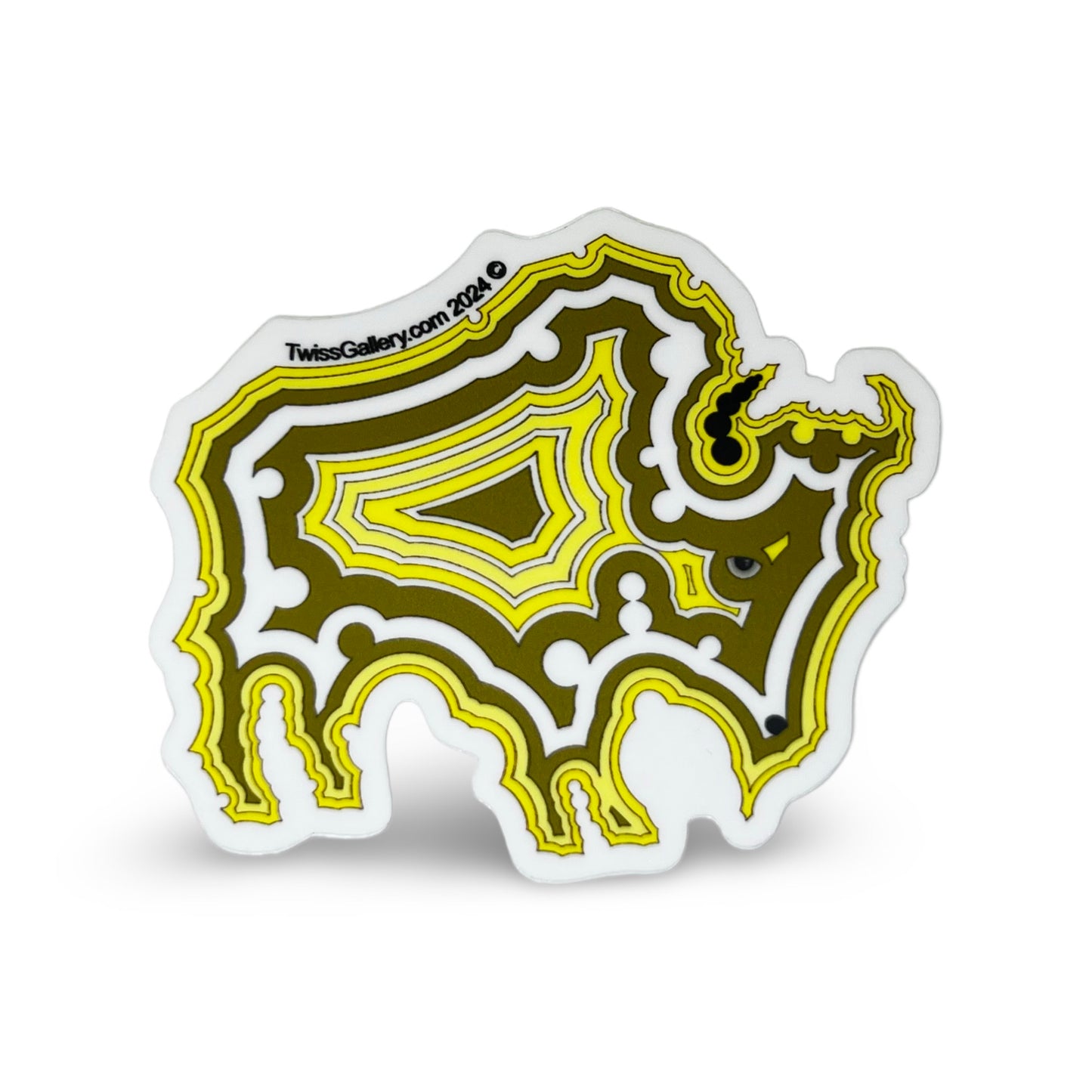 DT Bull Sticker
