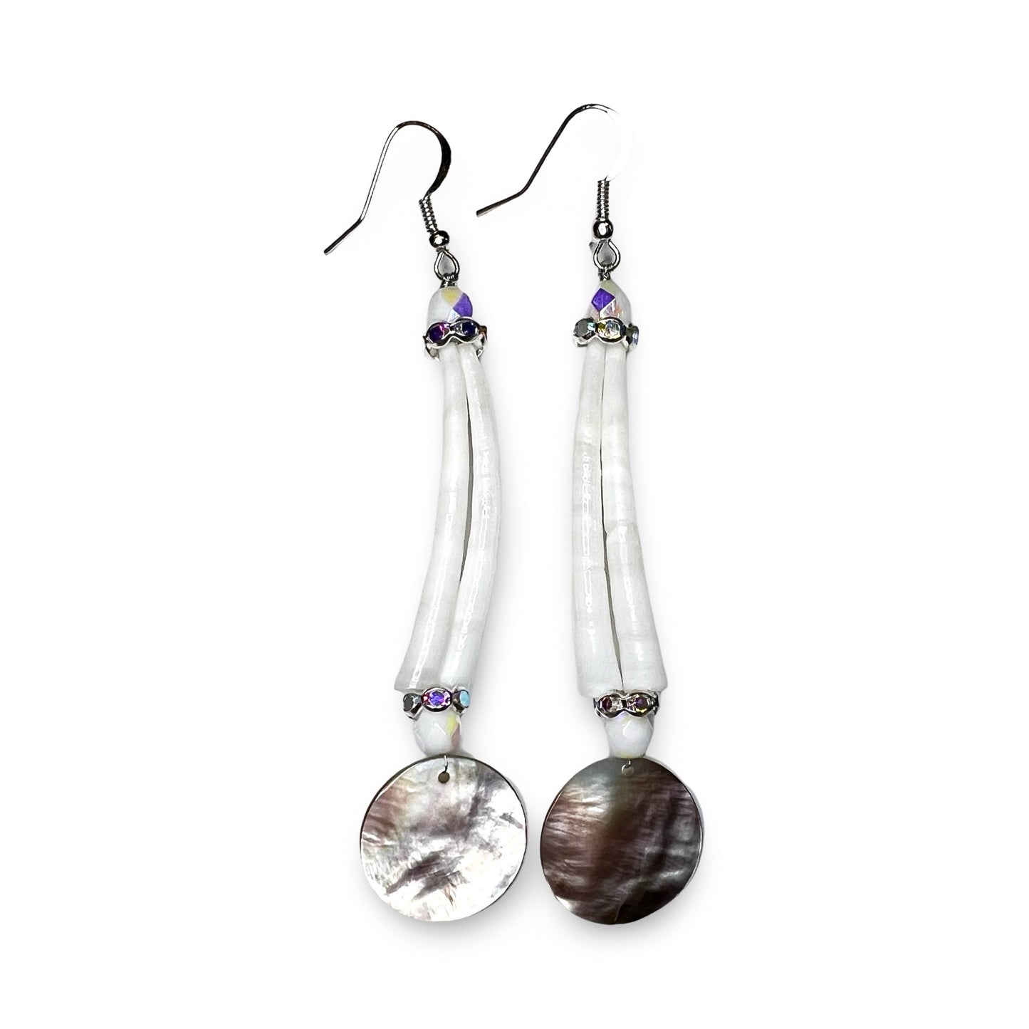LLI MoP Dentalium Earrings