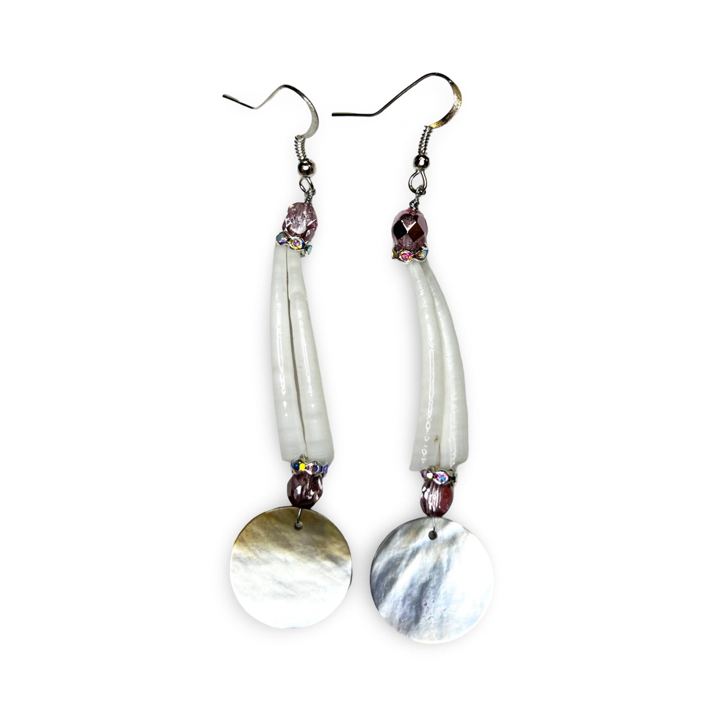 LLI MoP Dentalium Earrings