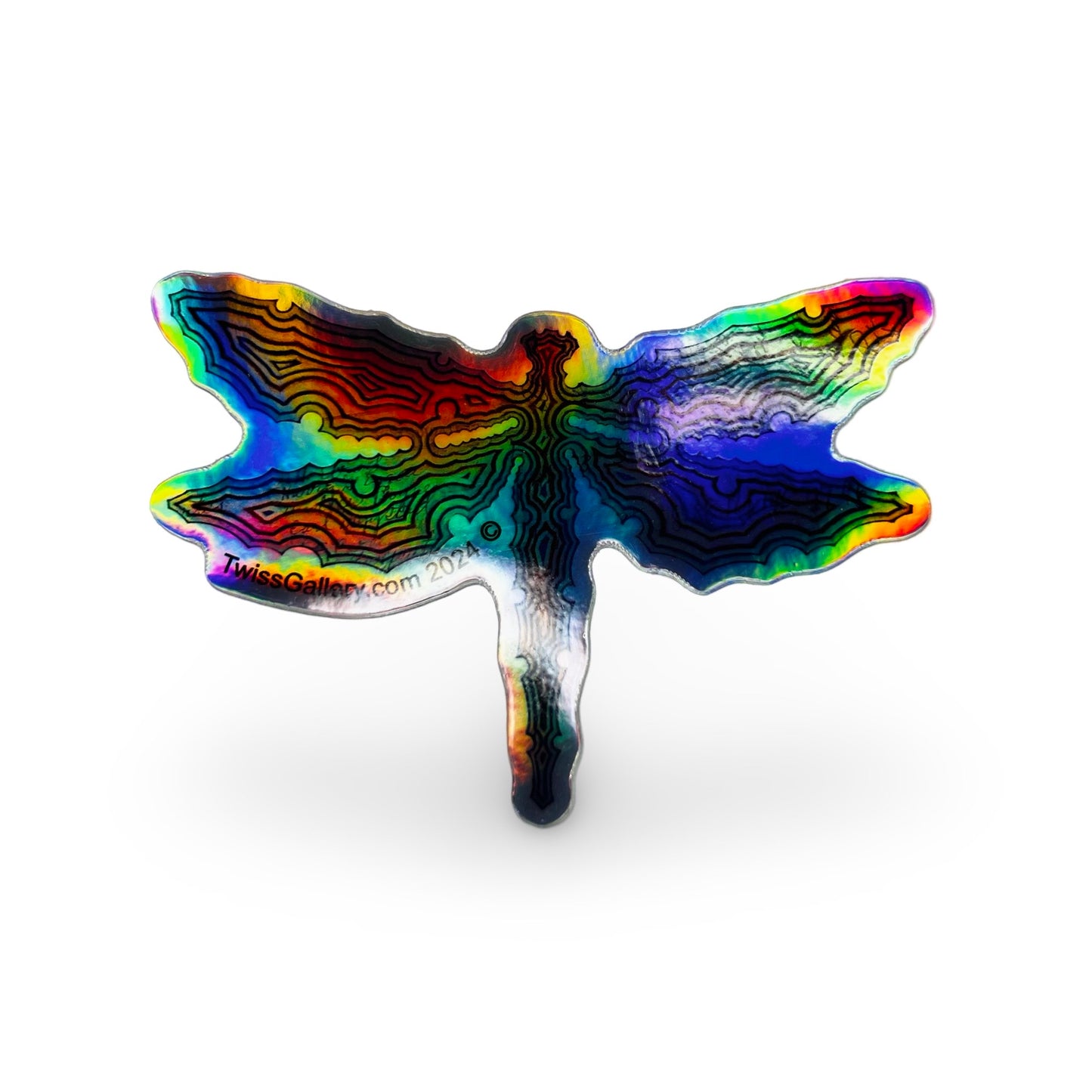 DT Holo Dragonfly Sticker