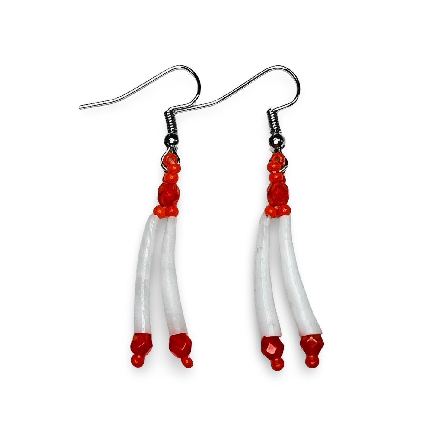 IREH Small Dentalium Earrings