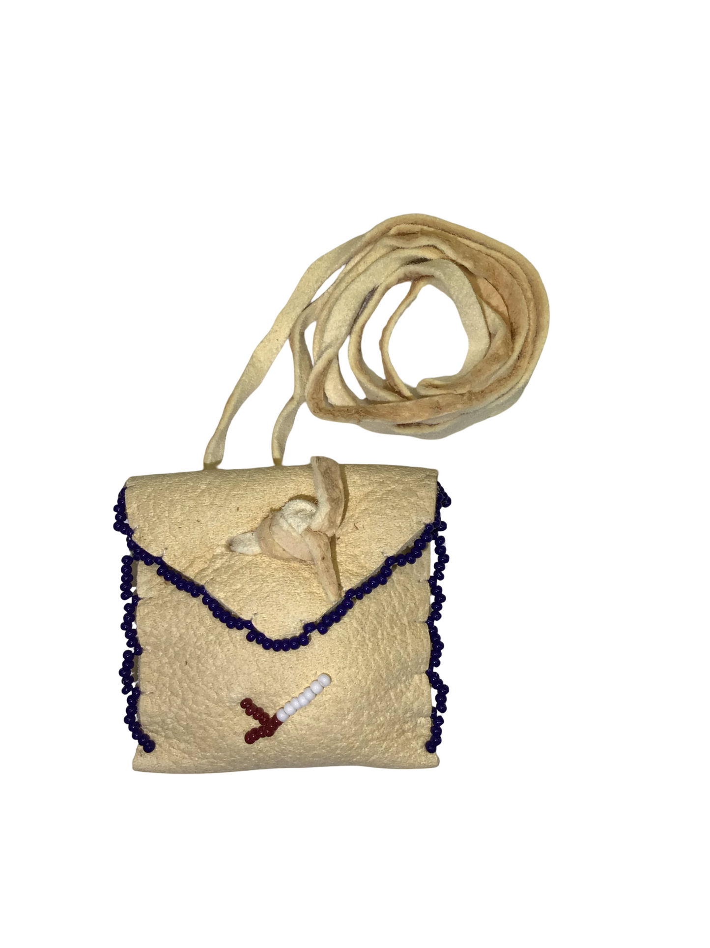 CLM Beaded Medicine Pouch