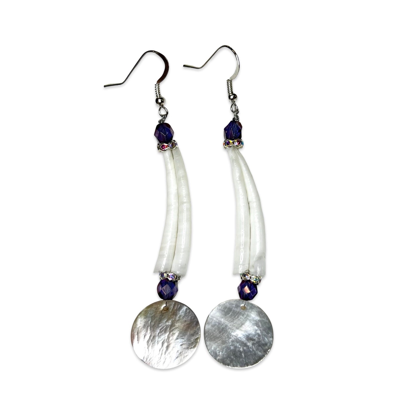 LLI MoP Dentalium Earrings