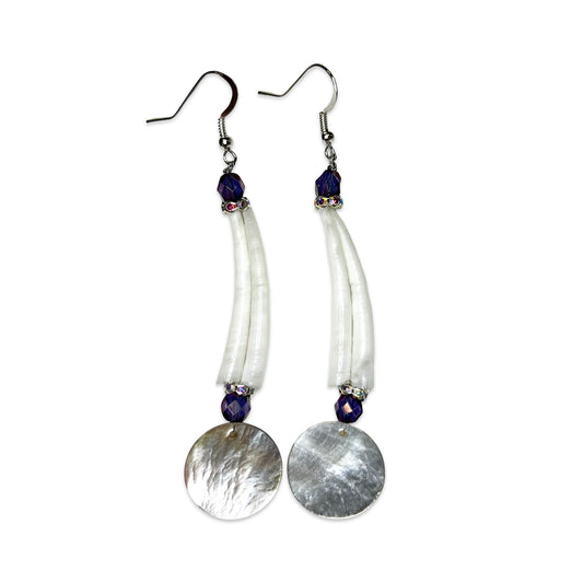 LLI MoP Dentalium Earrings