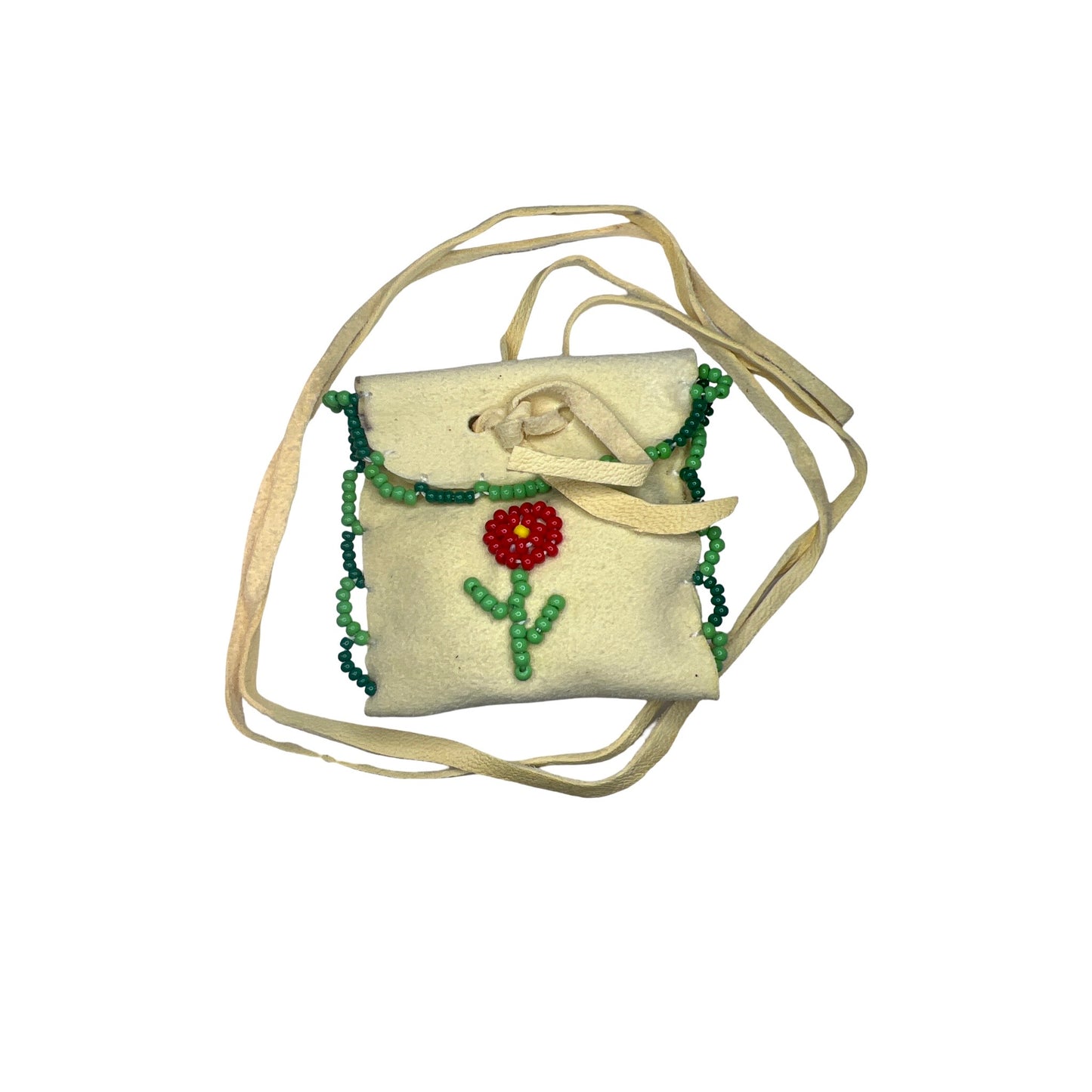 CLM Beaded Medicine Pouch