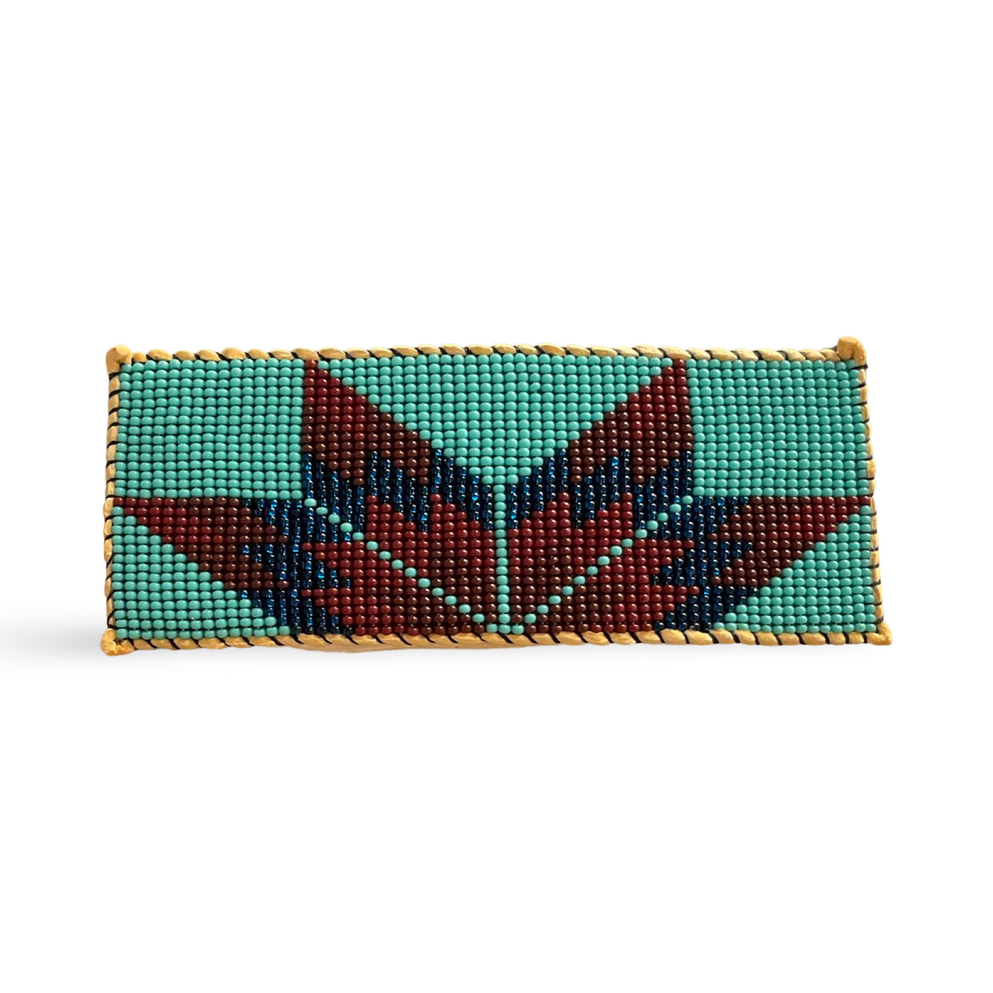 BJ Large Beaded Barrettes