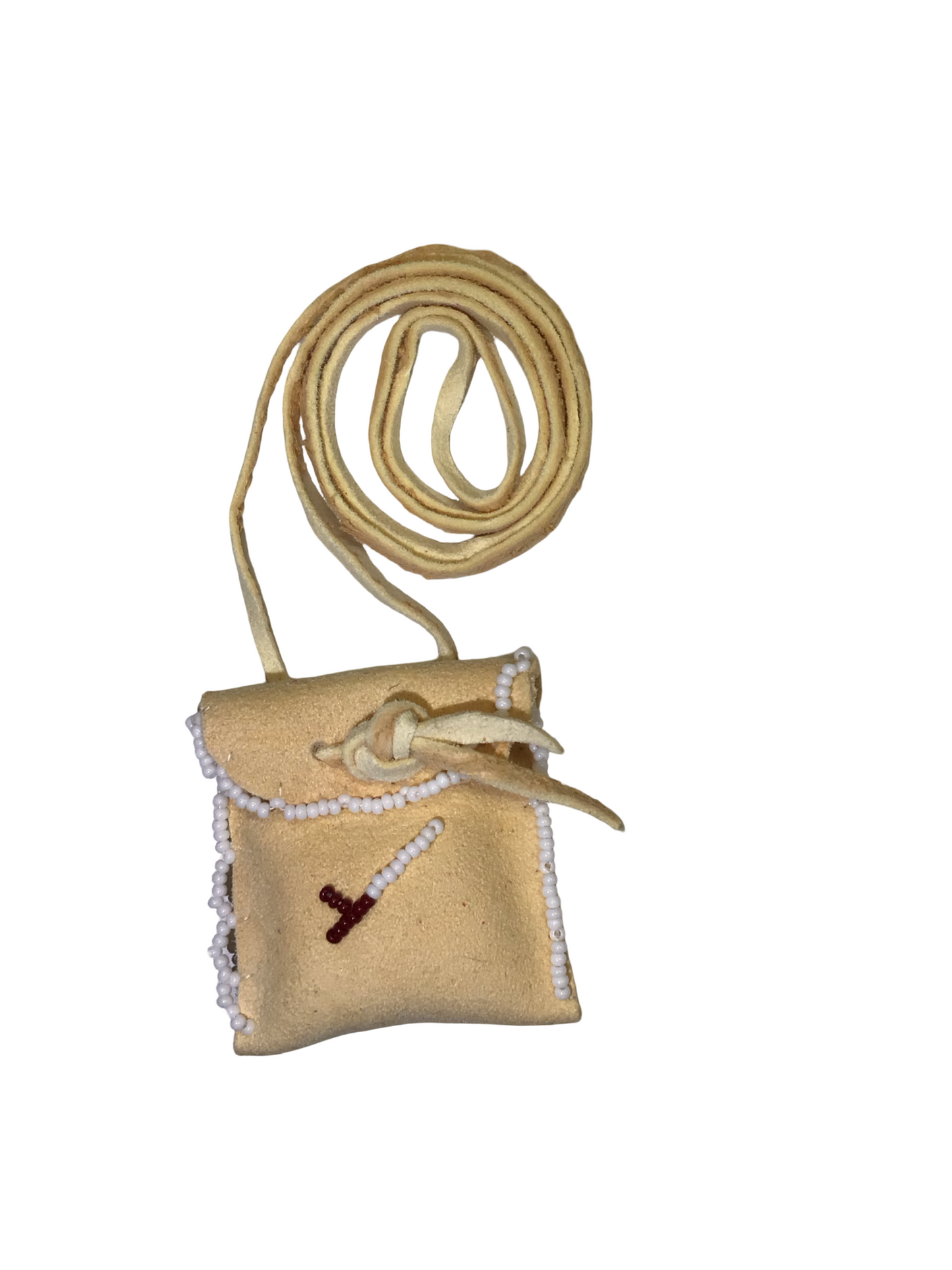 CLM Beaded Medicine Pouch