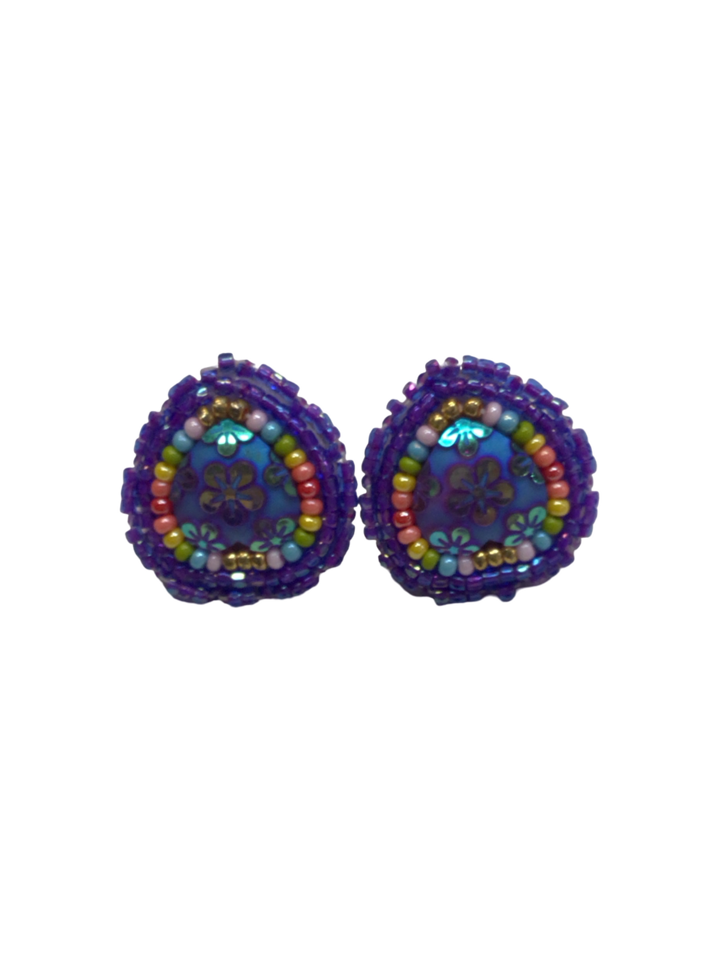 DT Small Beaded Earrings