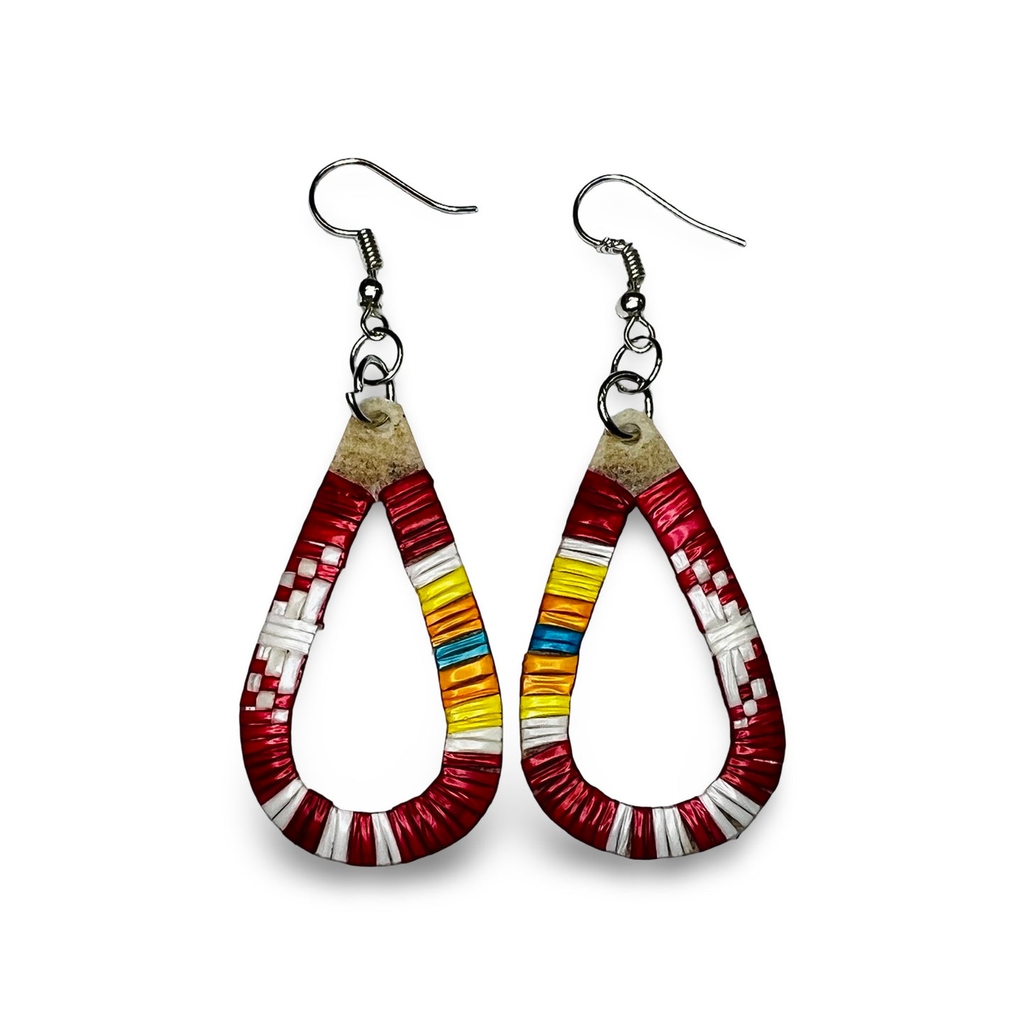 GRC Quill Teardrop Earrings