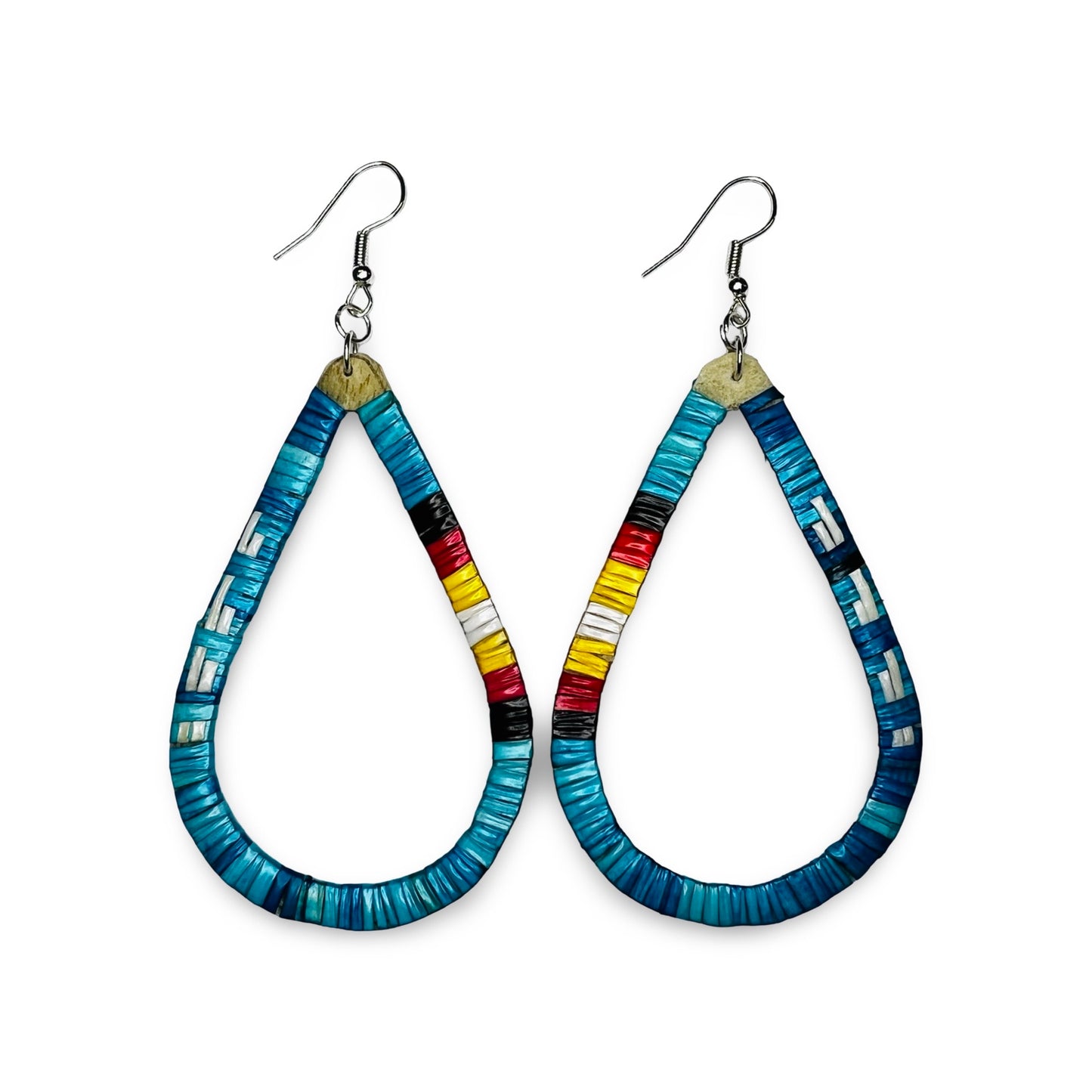 GRC Large Tear Drop Quill Earrings
