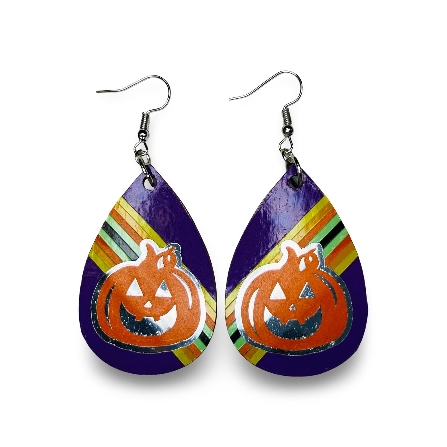WW Large Vinyl Design Earrings