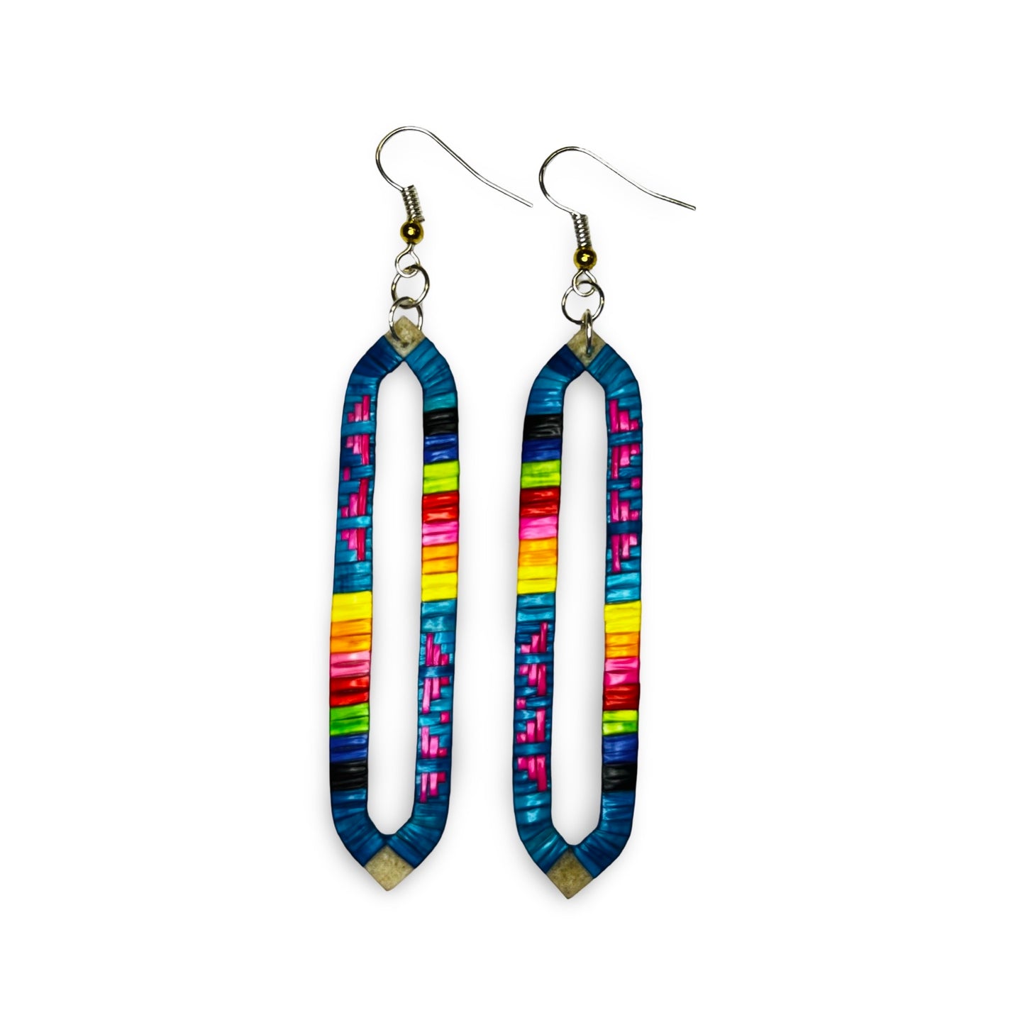 MRC Quill Gods Eye Earrings