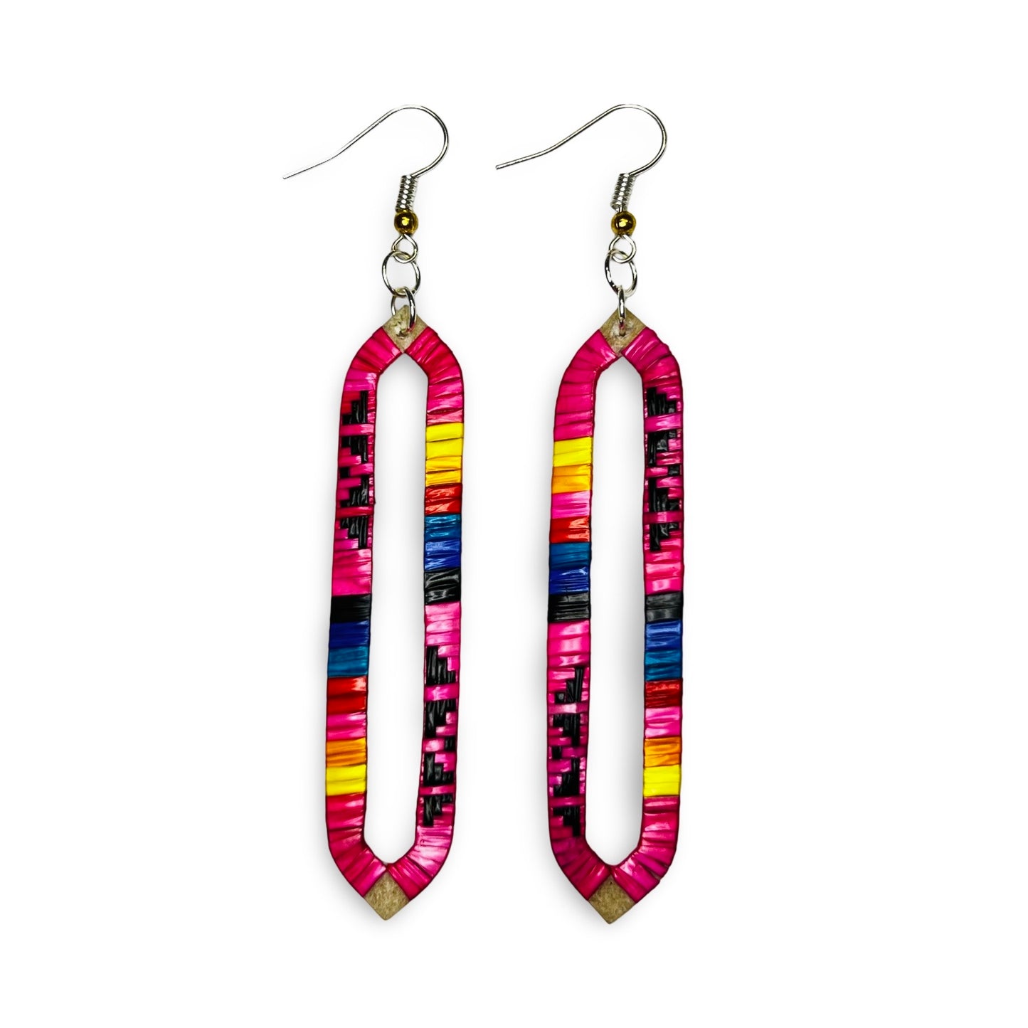 MRC Quill Gods Eye Earrings