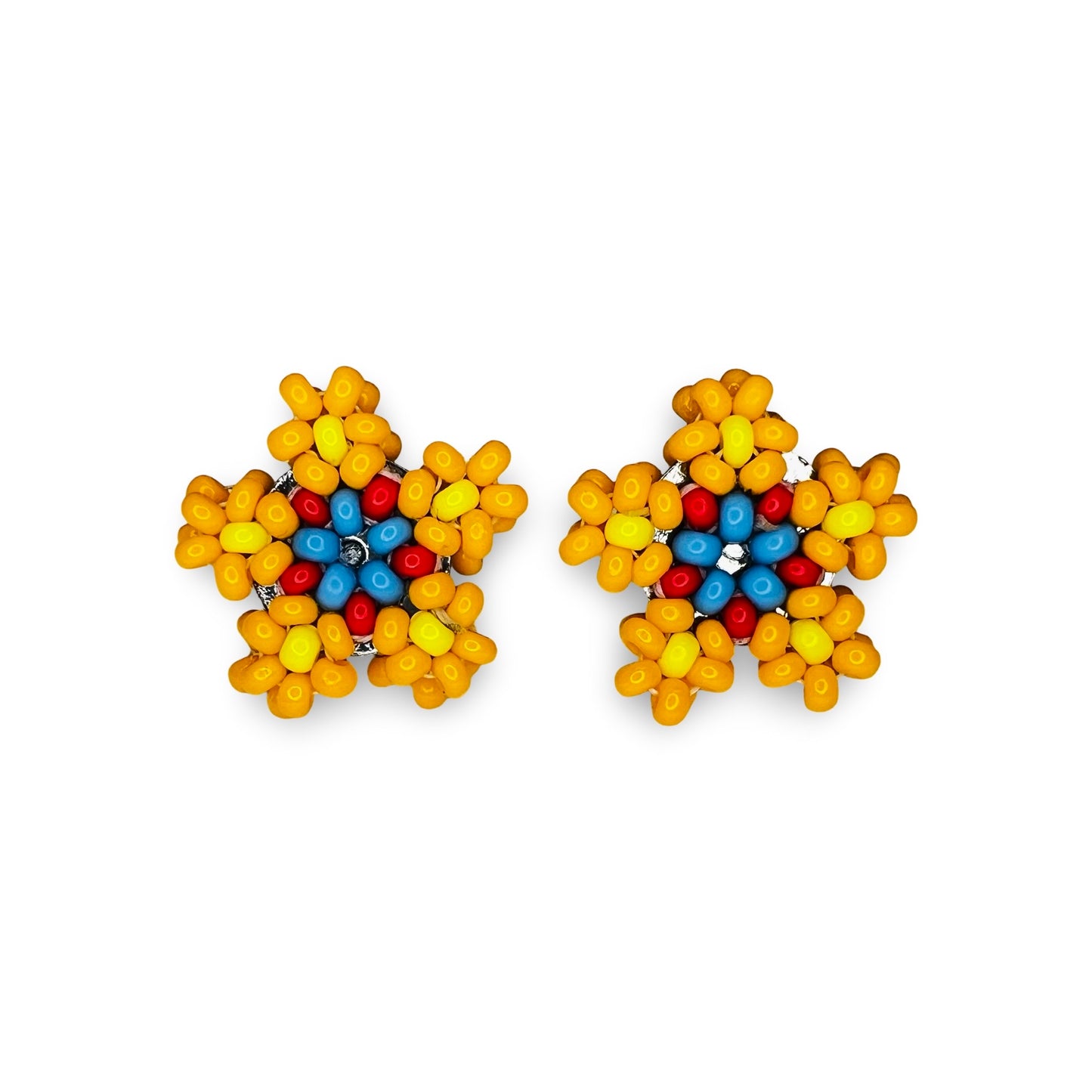 JR Large Star Stud Earrings