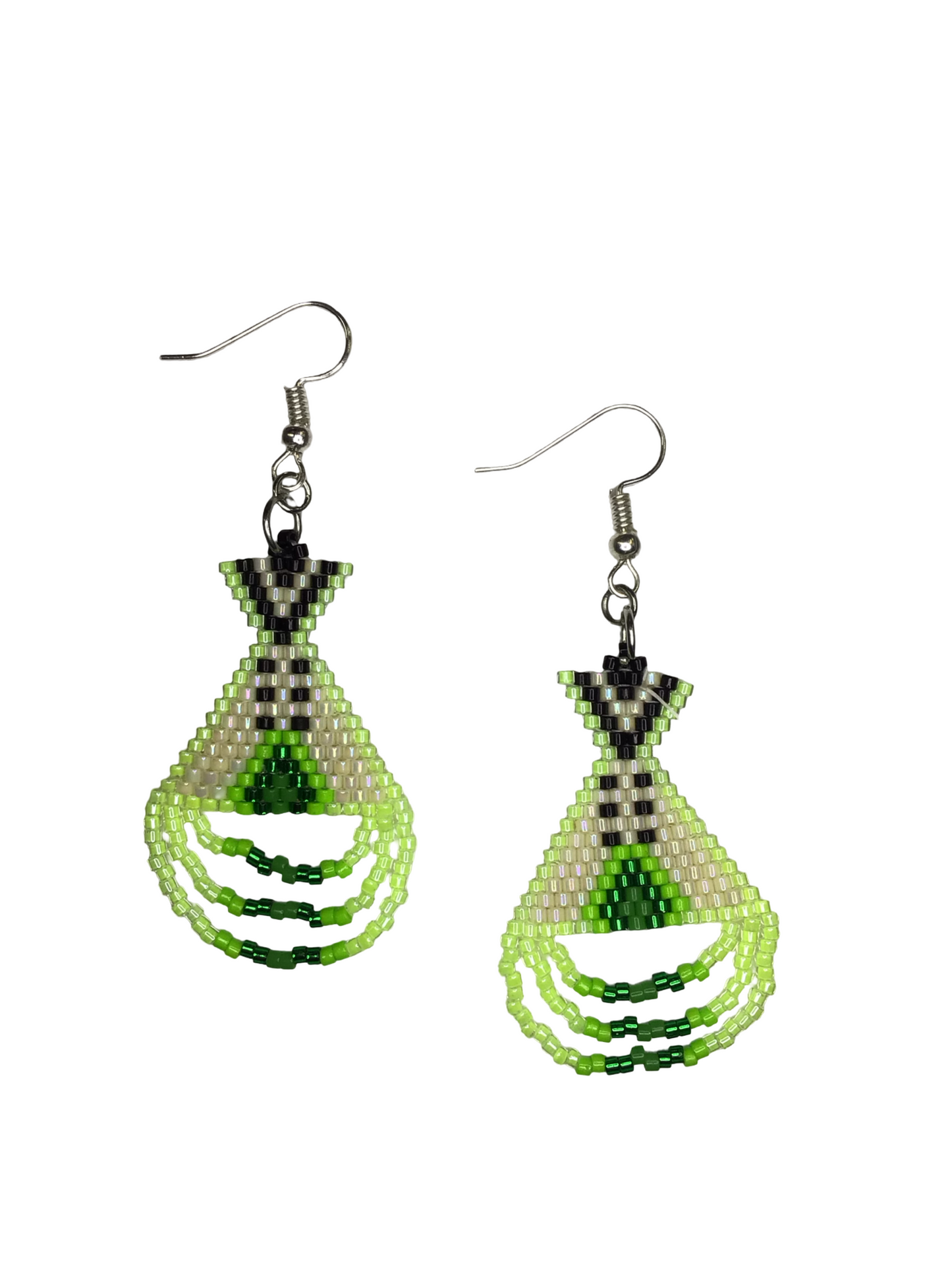 MirRC Beaded Tipi Earrings