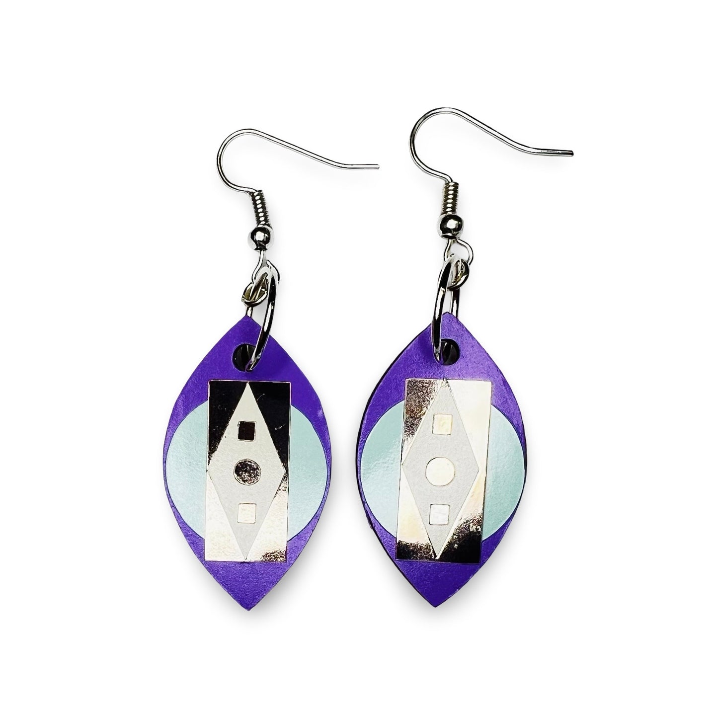 WW Tear Drop Vinyl Earrings