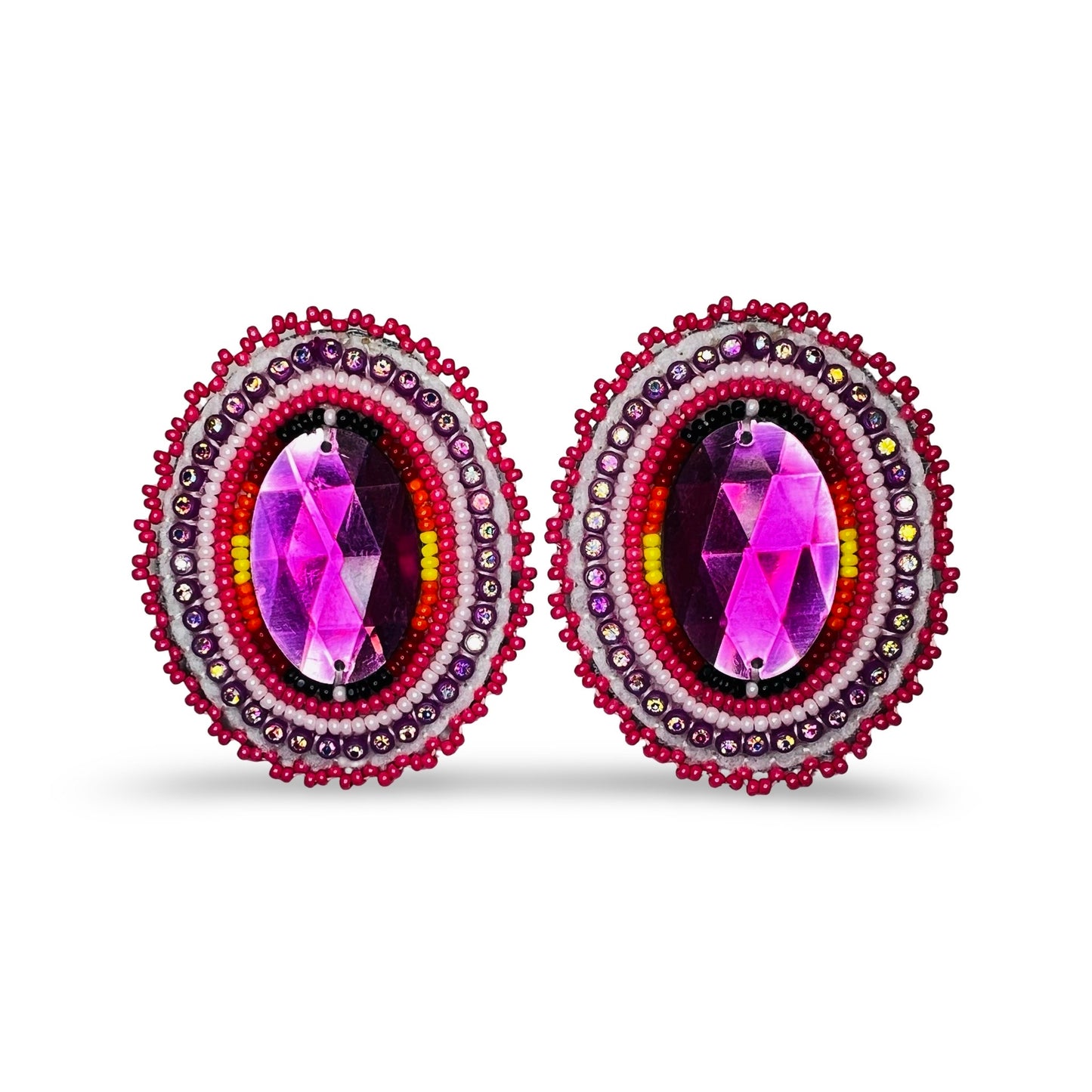 CNH Beaded Cab Earrings