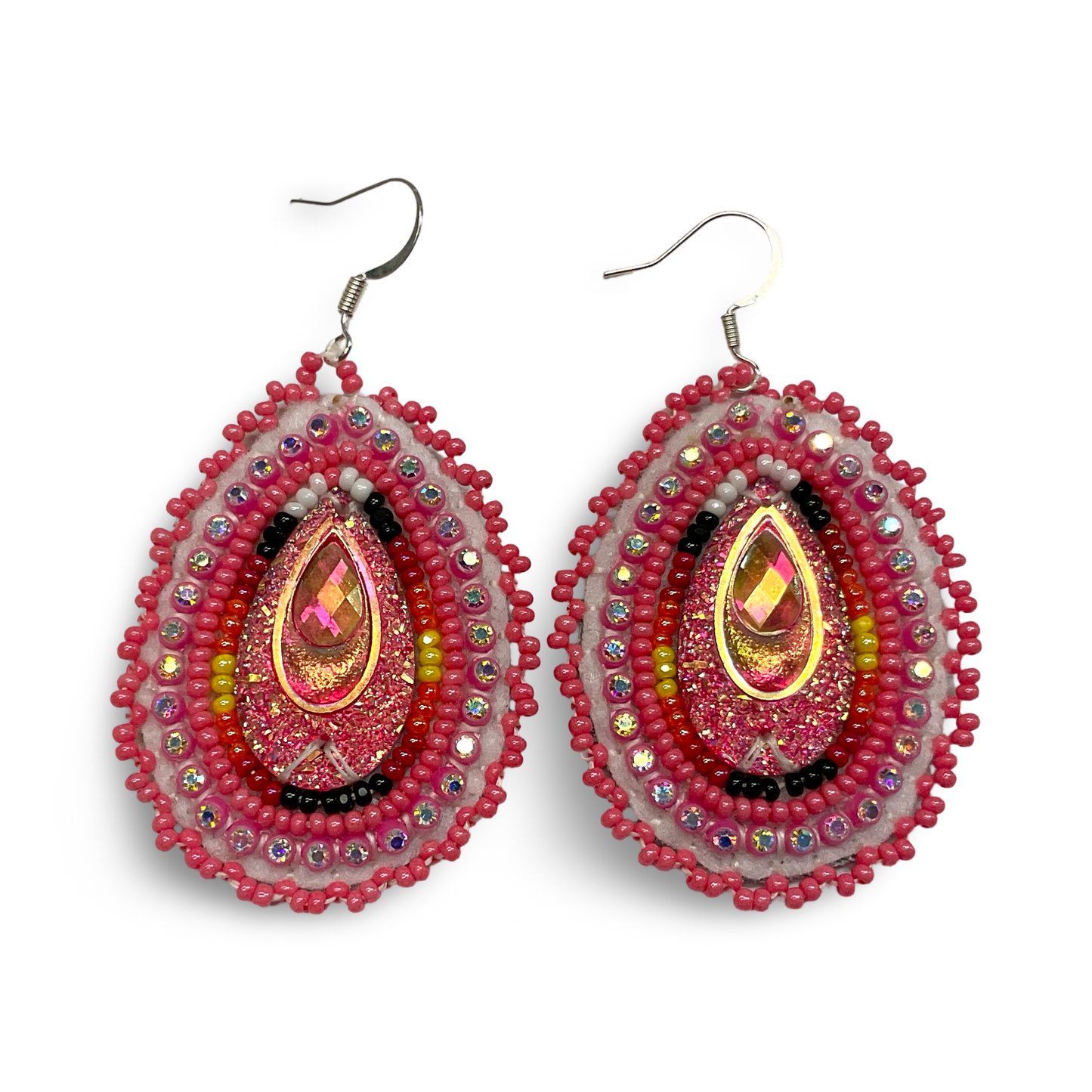 CNH Small Beaded Earrings