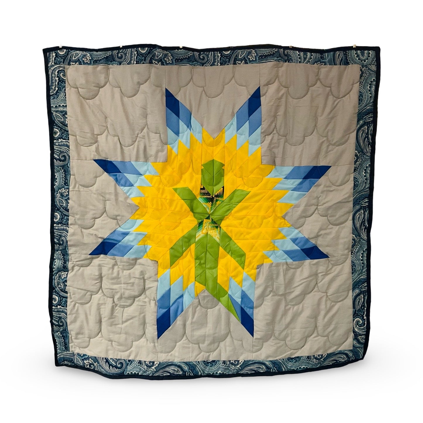 SC Lizard Baby Star Quilt