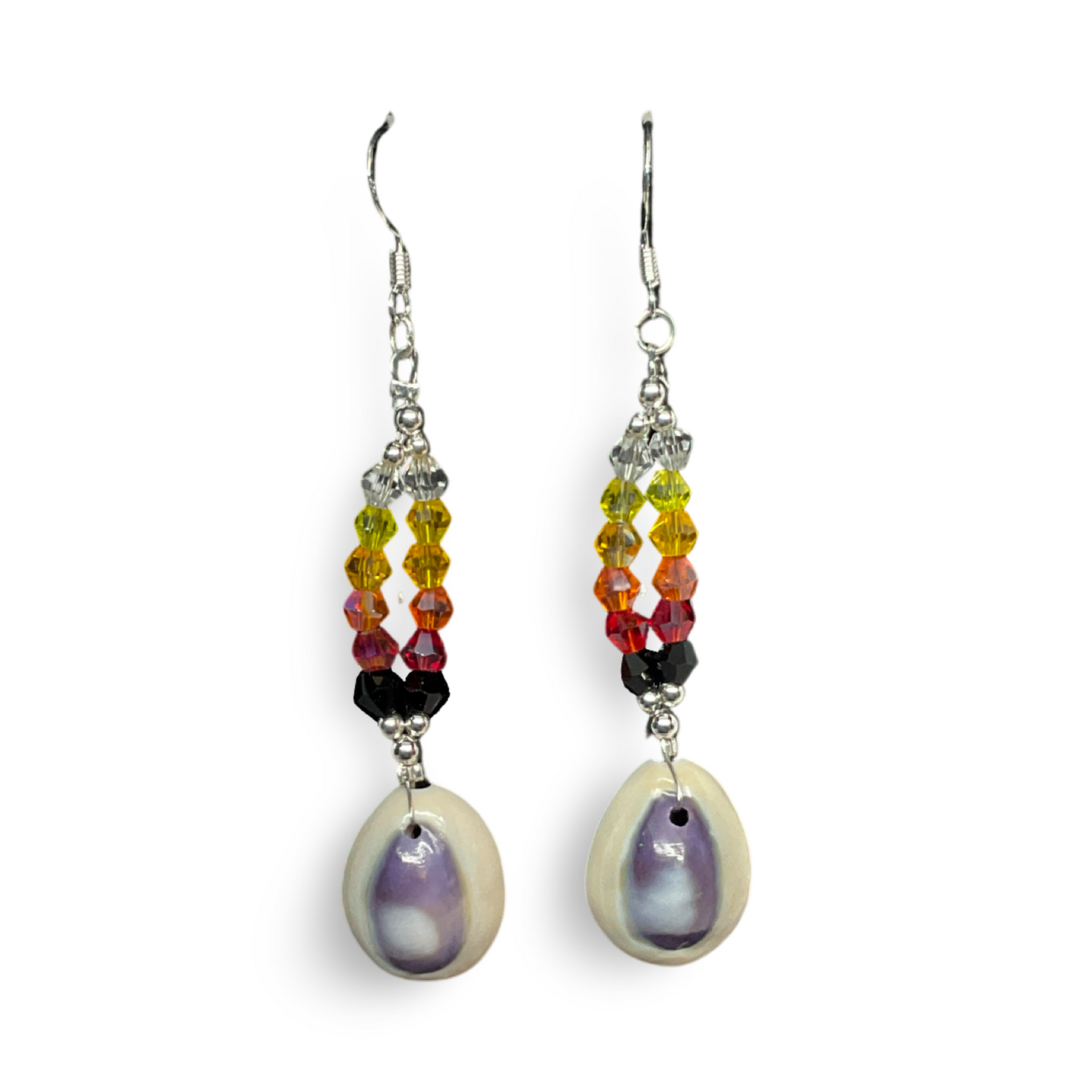 MH Faceted Cowrie Earrings