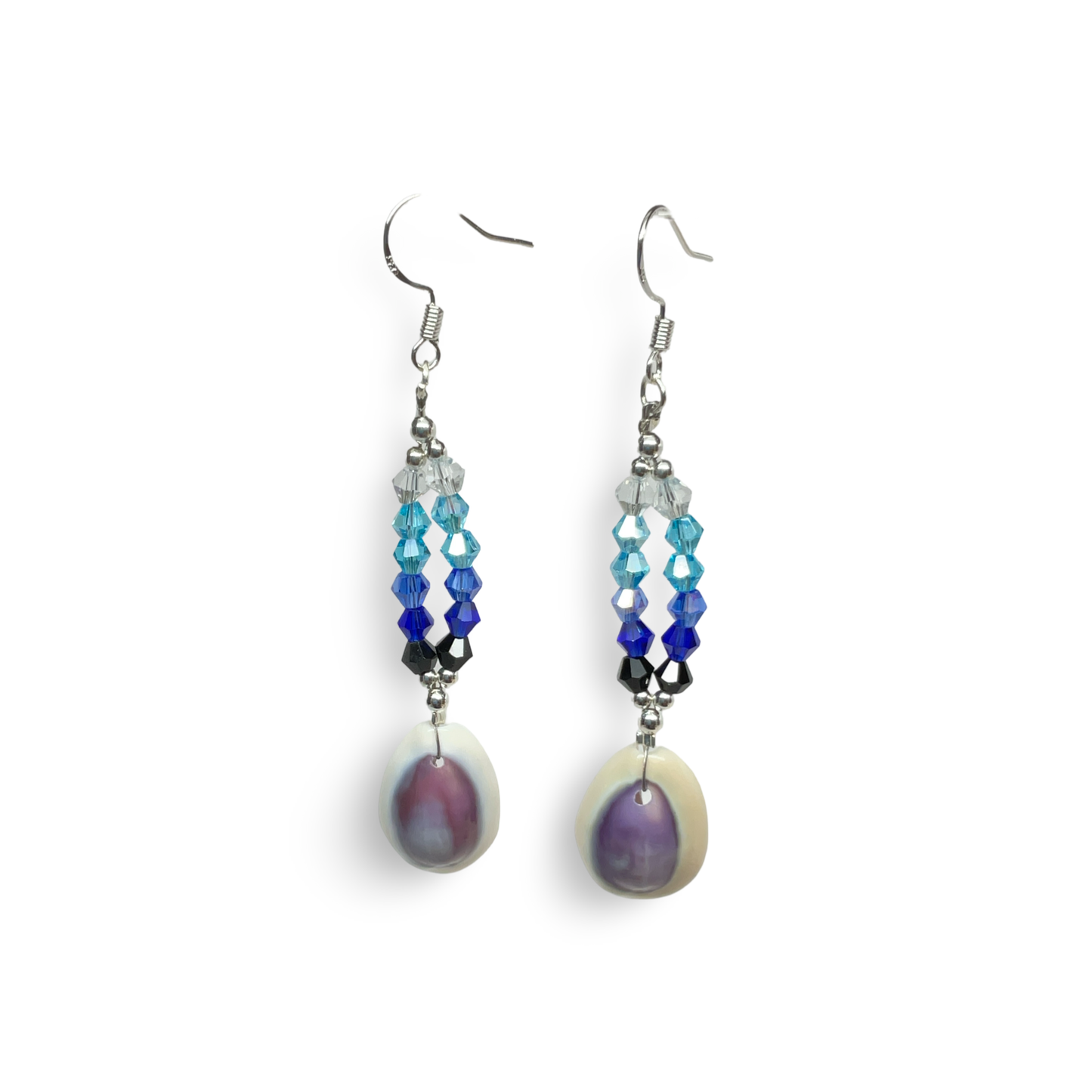 MH Faceted Cowrie Earrings