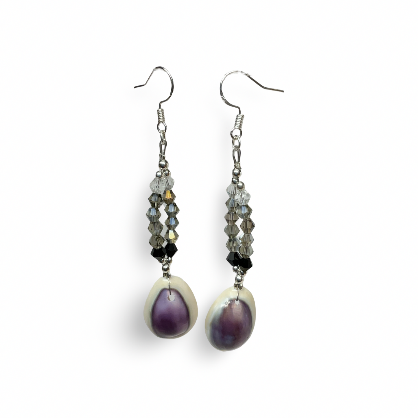MH Faceted Cowrie Earrings