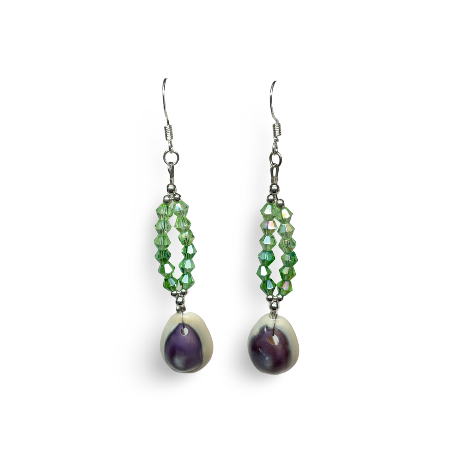 MH Faceted Cowrie Earrings