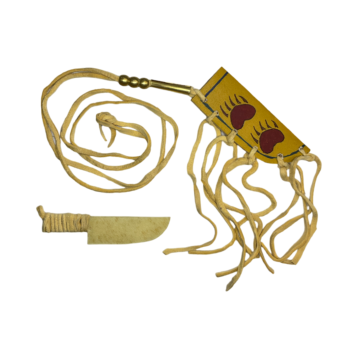 JE Parfleche Knife in Sheath Necklace