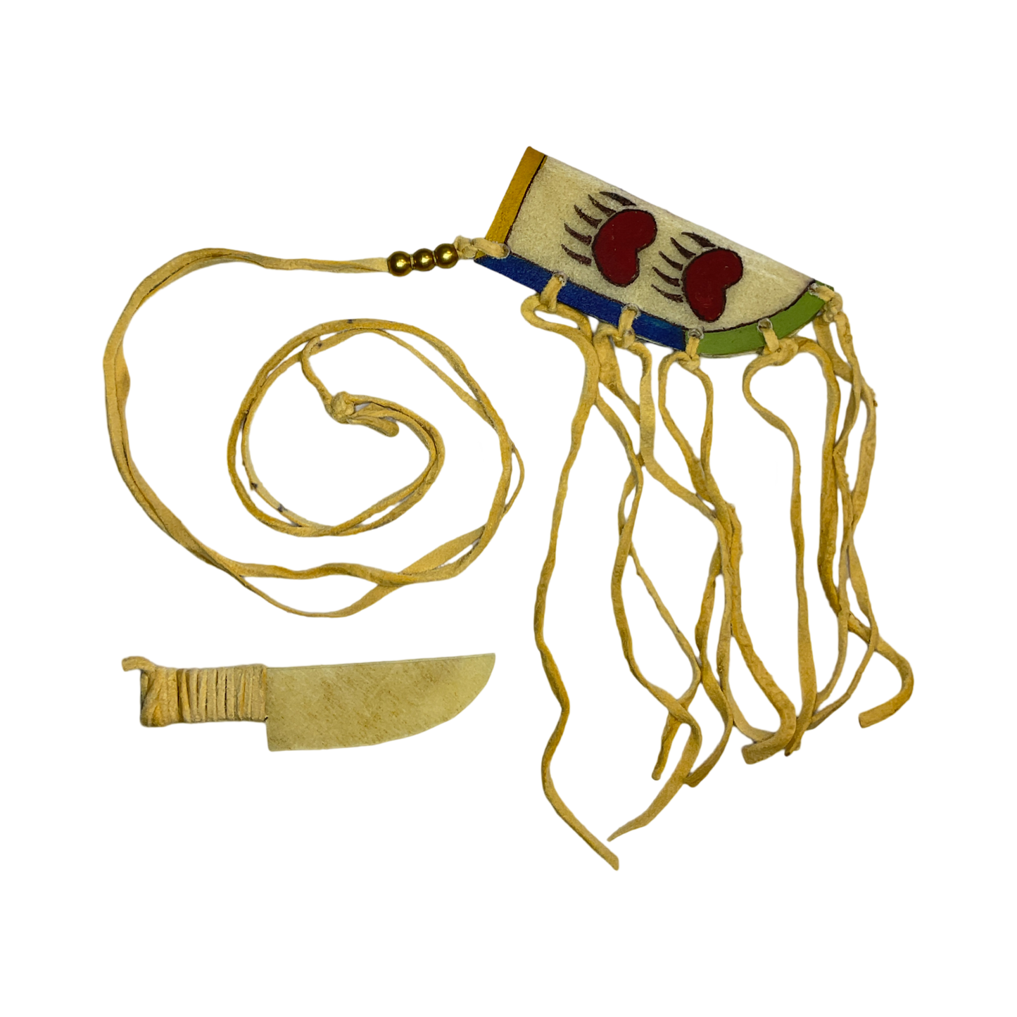JE Parfleche Knife in Sheath Necklace