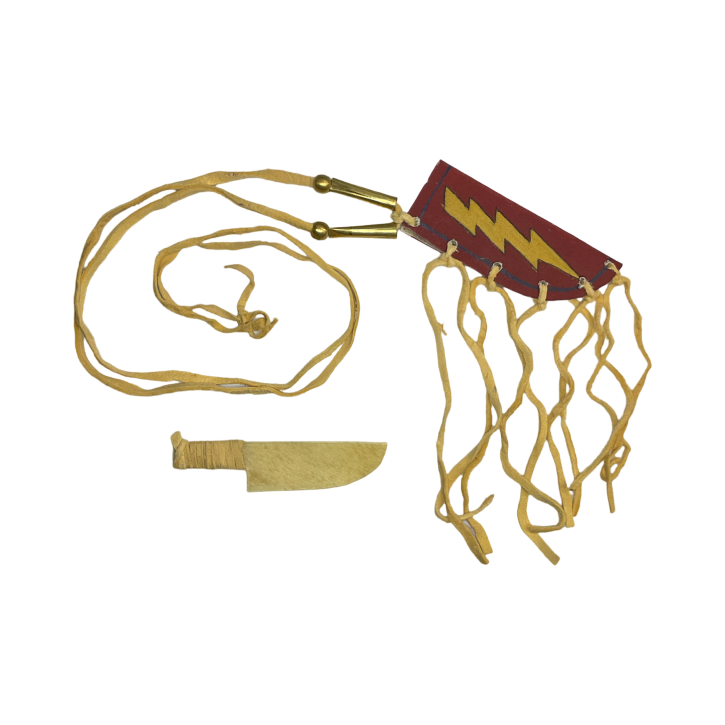 JE Parfleche Knife in Sheath Necklace