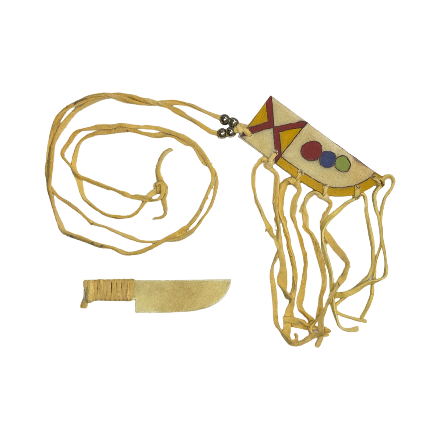 JE Parfleche Knife in Sheath Necklace