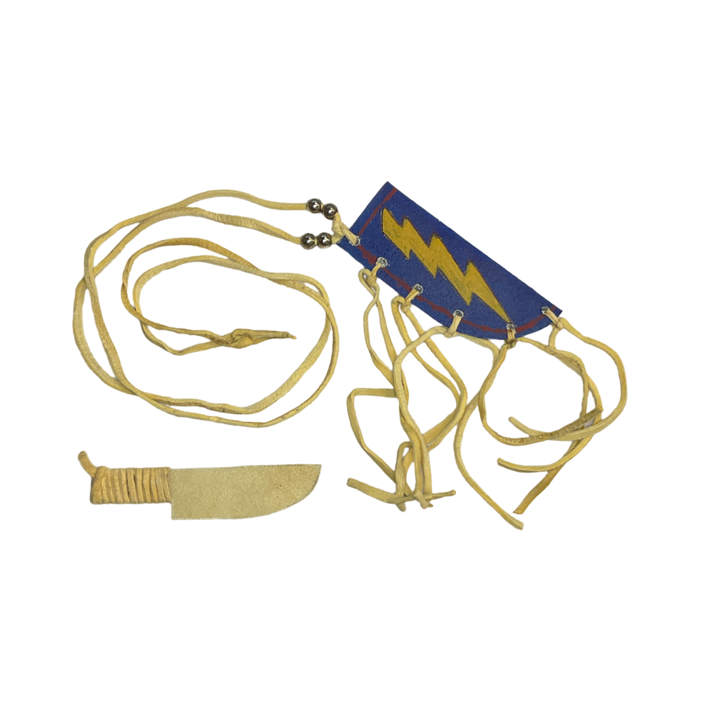 JE Parfleche Knife in Sheath Necklace