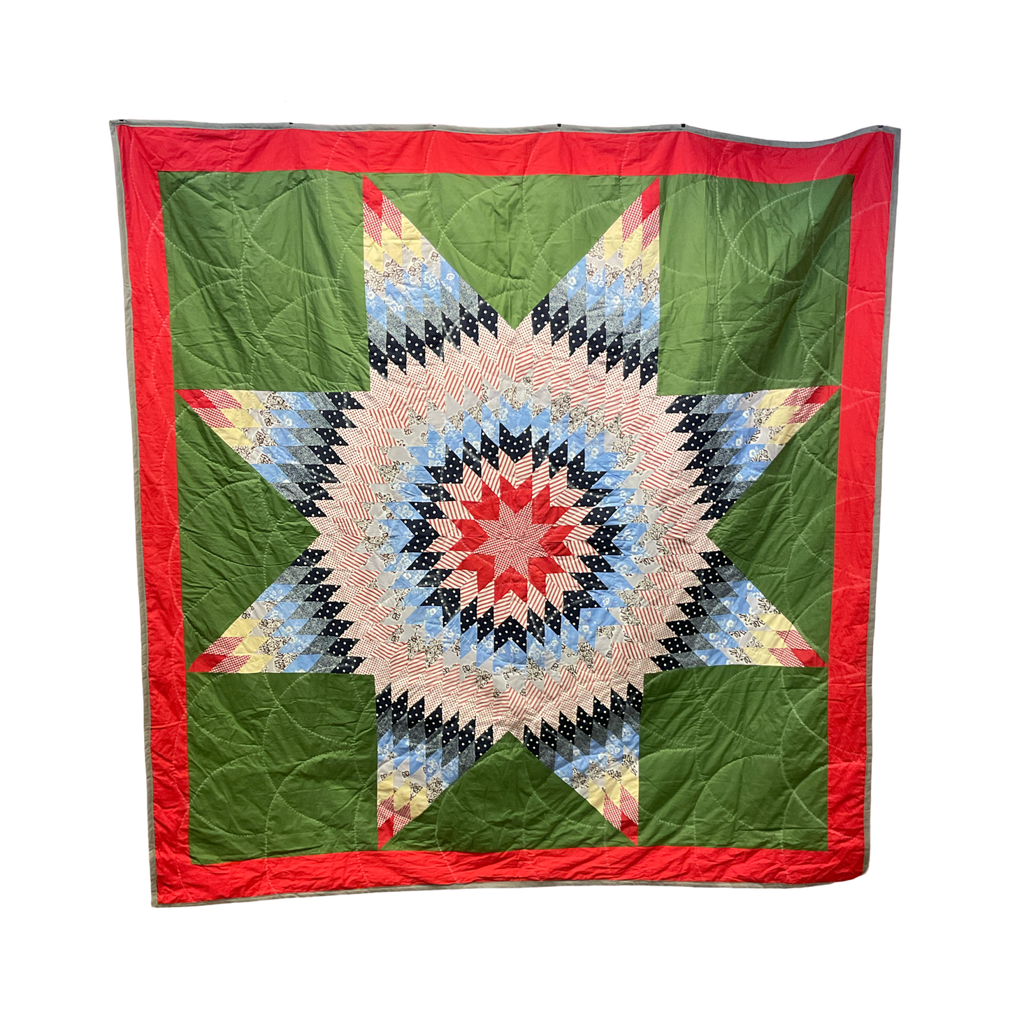 CEH Patterned Star Quilt