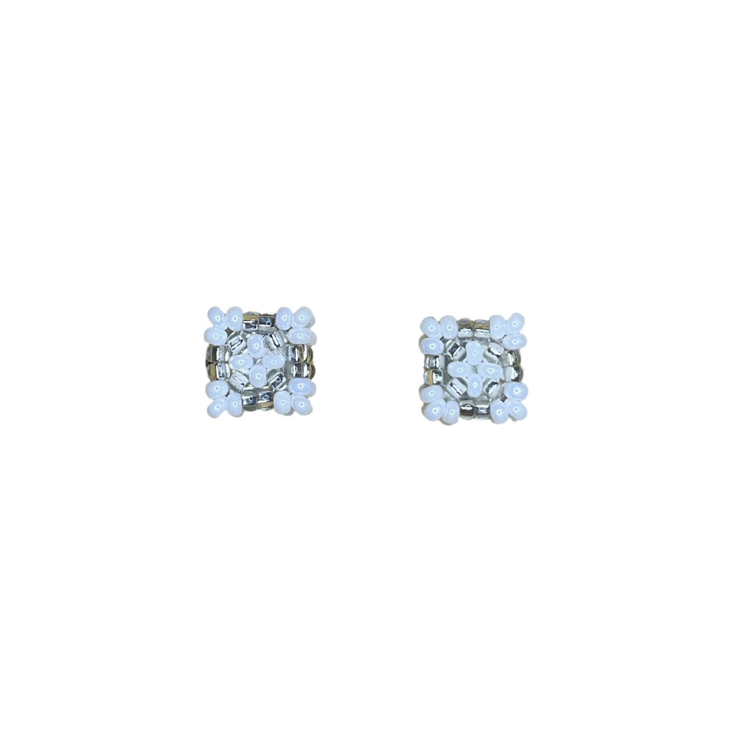 JR Beaded Stud Earrings