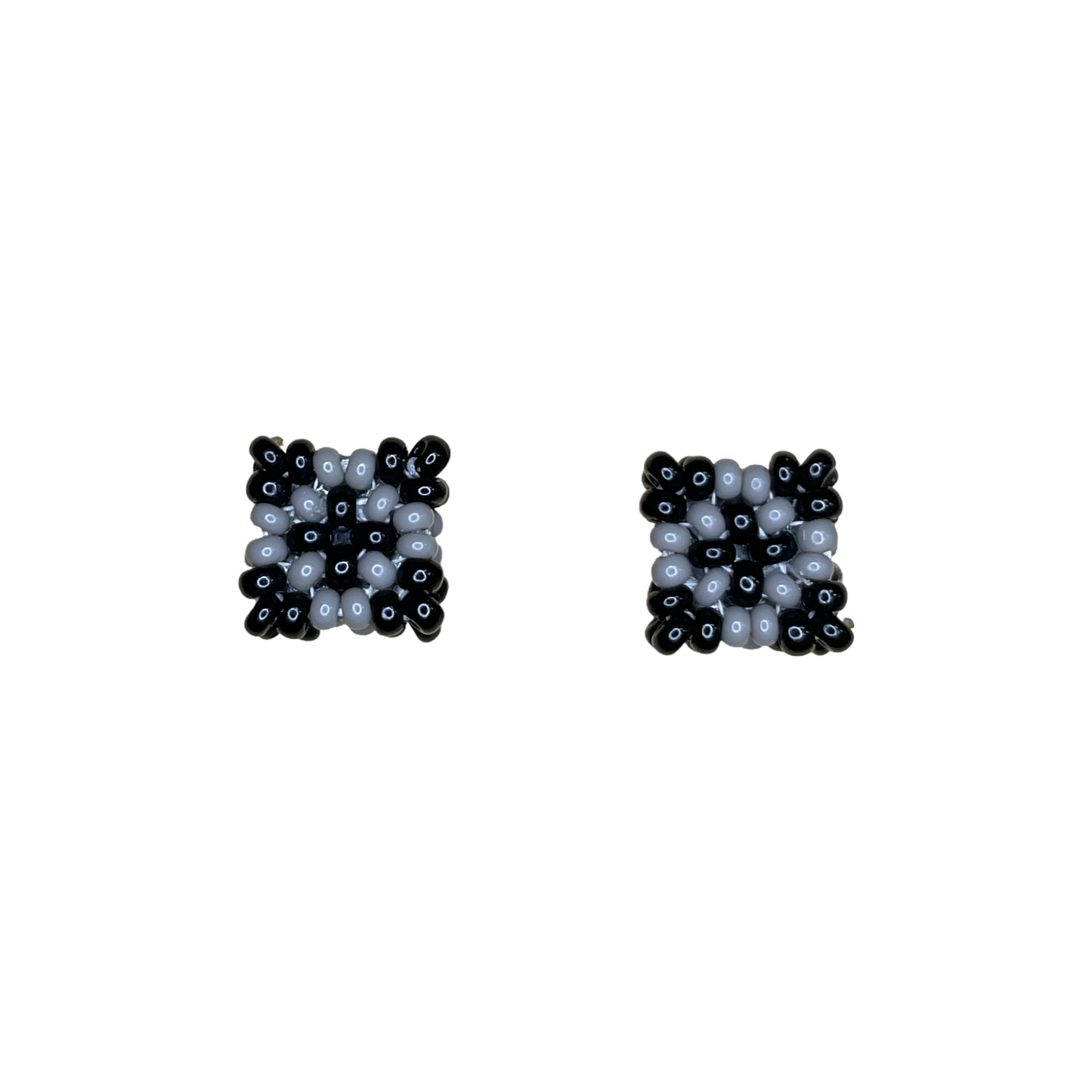 JR Beaded Stud Earrings